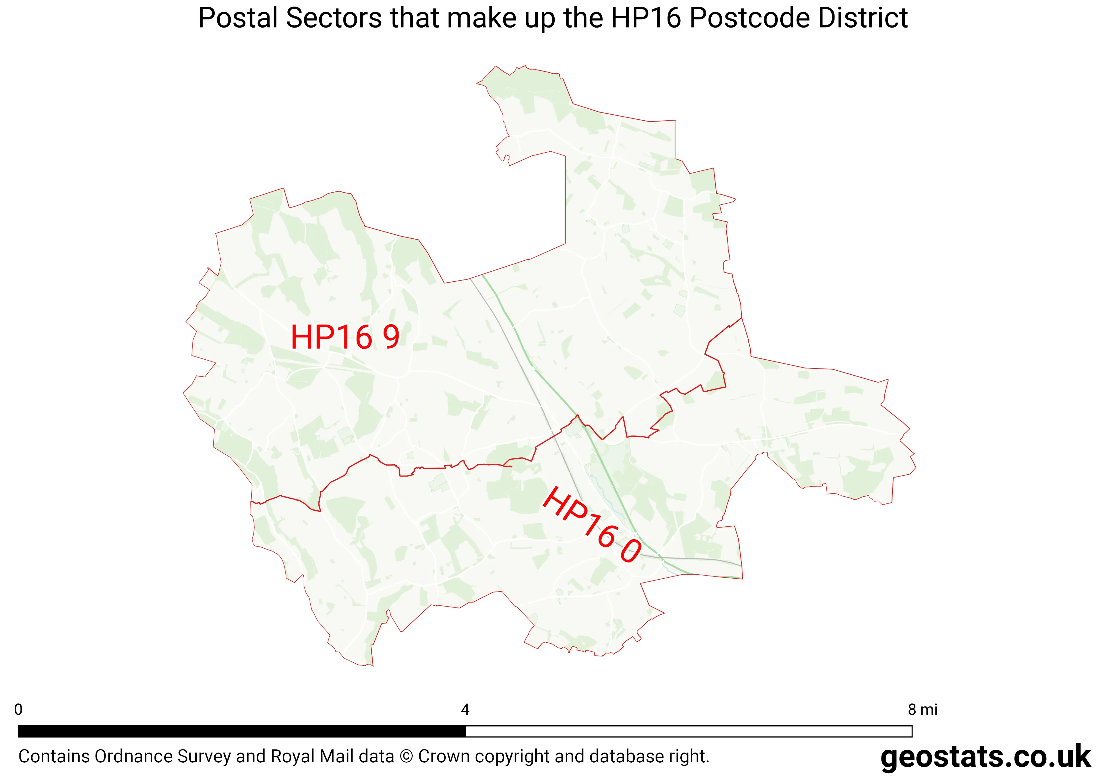 Map of the HP16  District