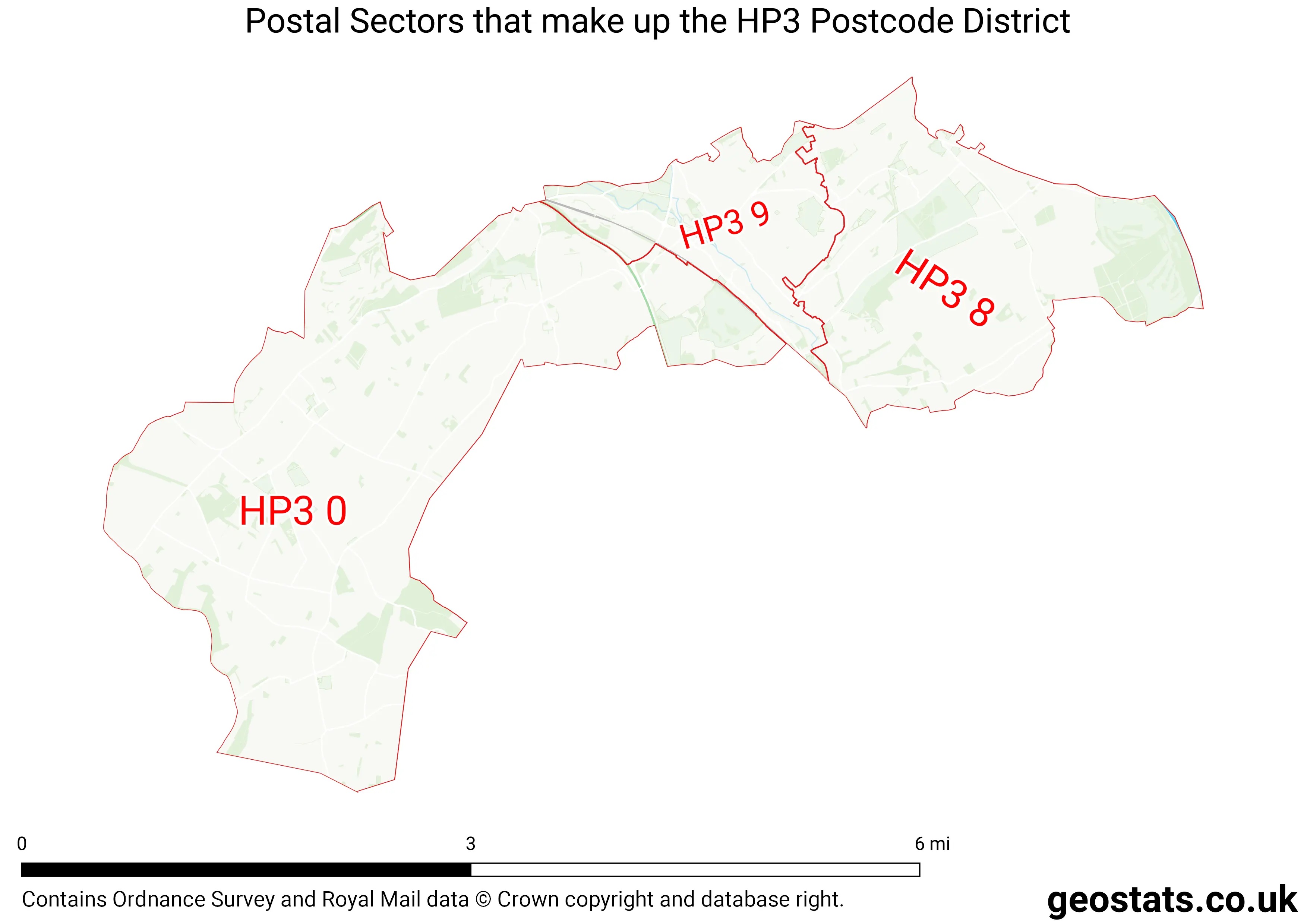 Map of the HP3  District