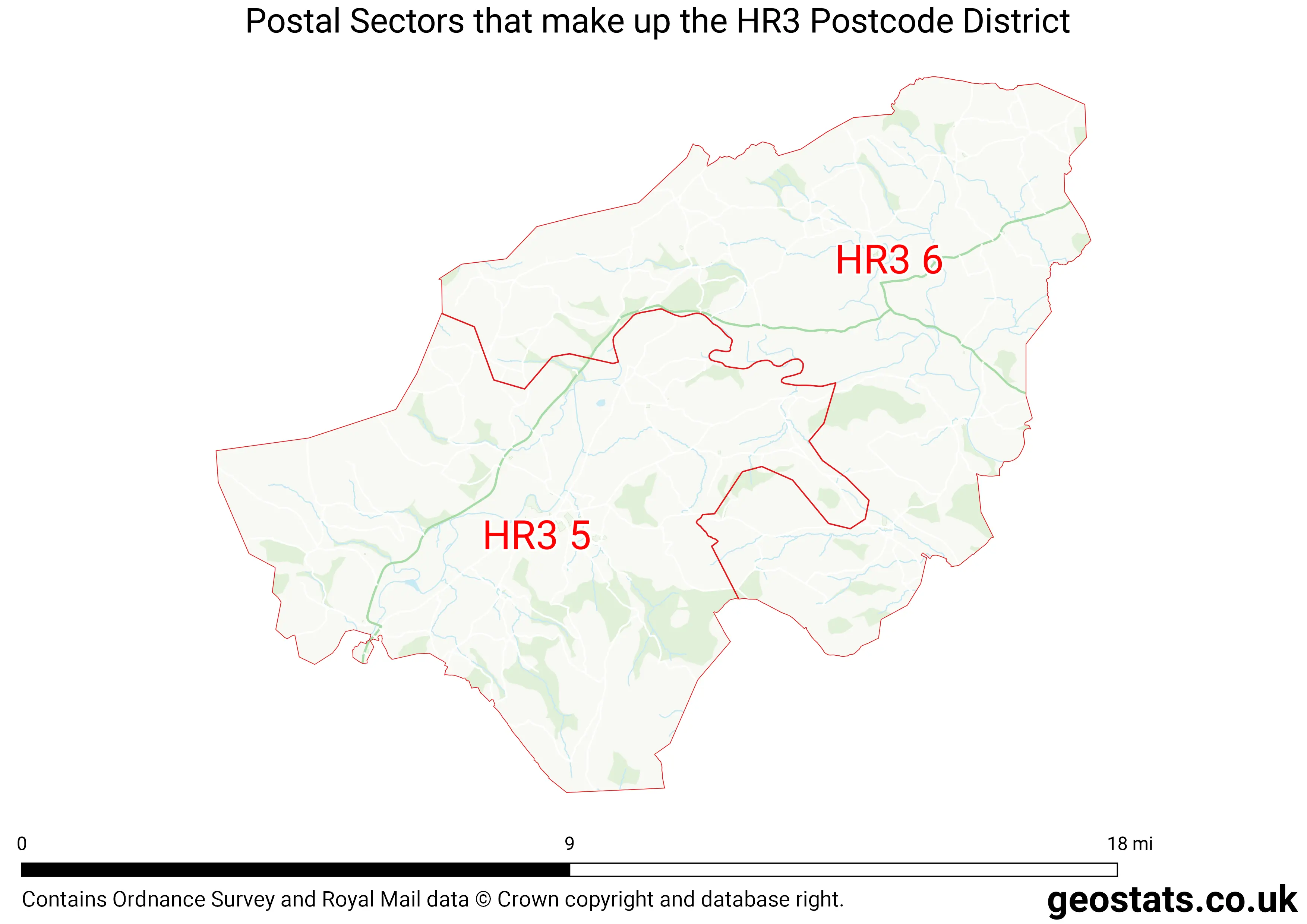 Map of the HR3  District