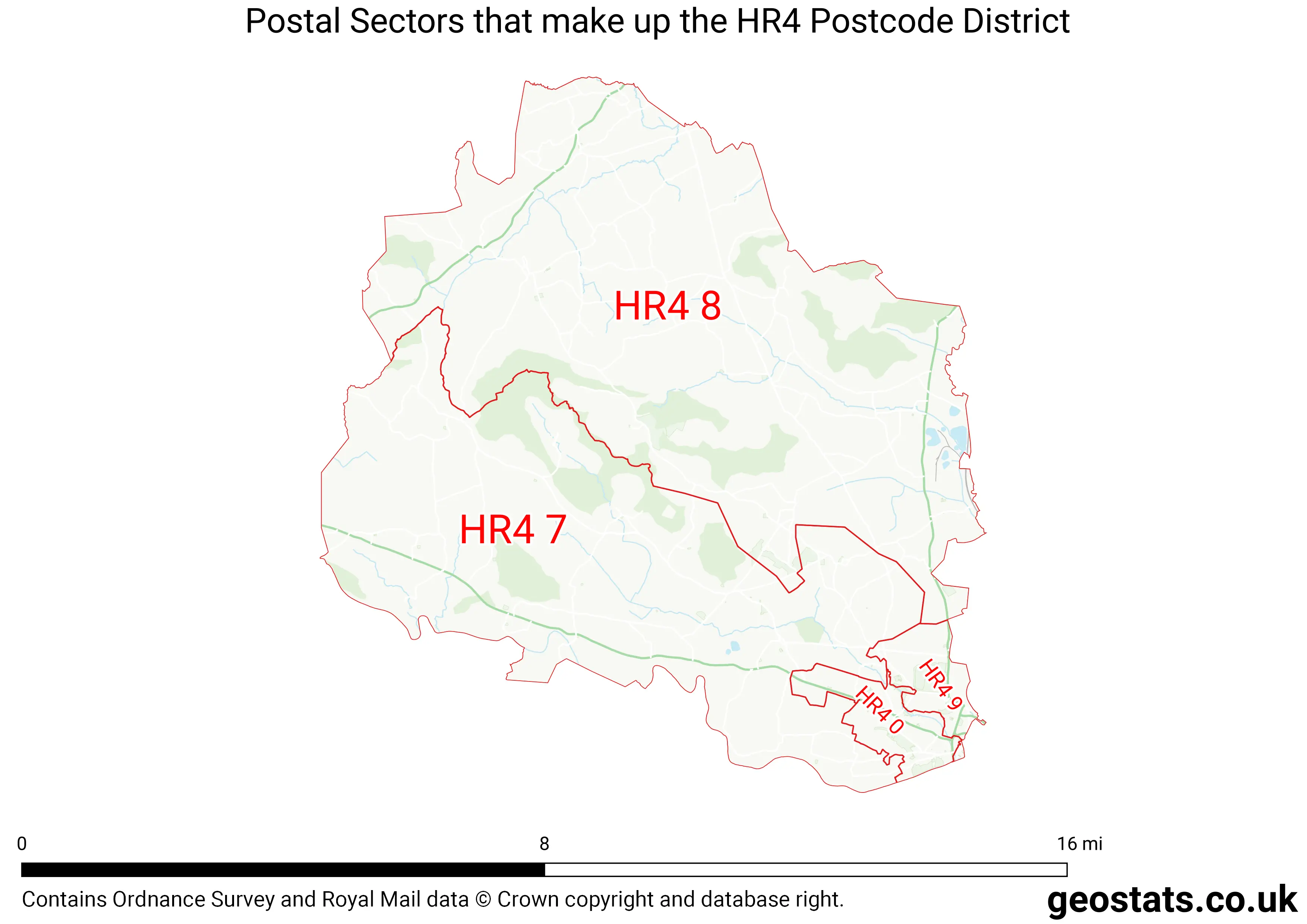 Map of the HR4  District