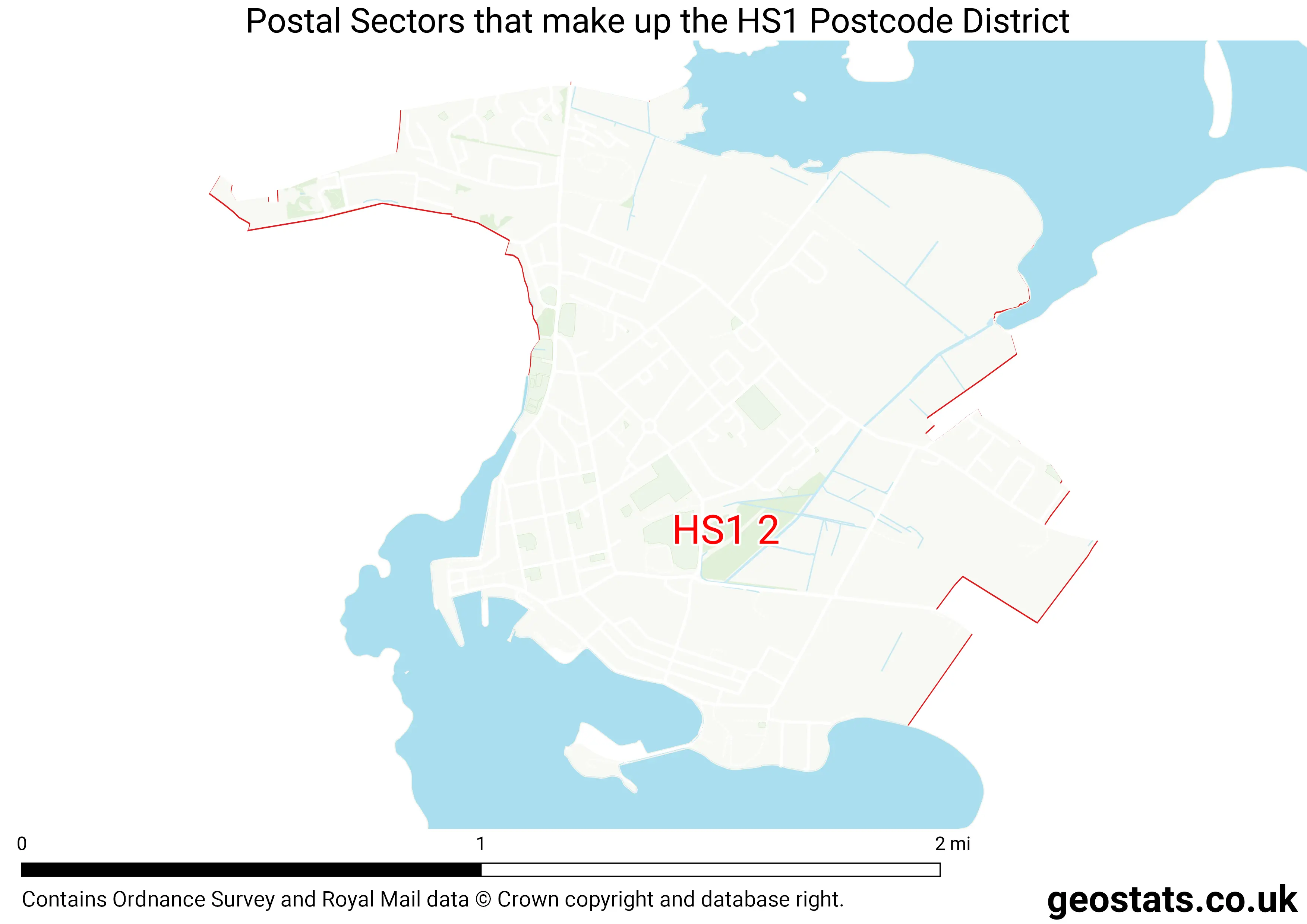 Map of the HS1  District