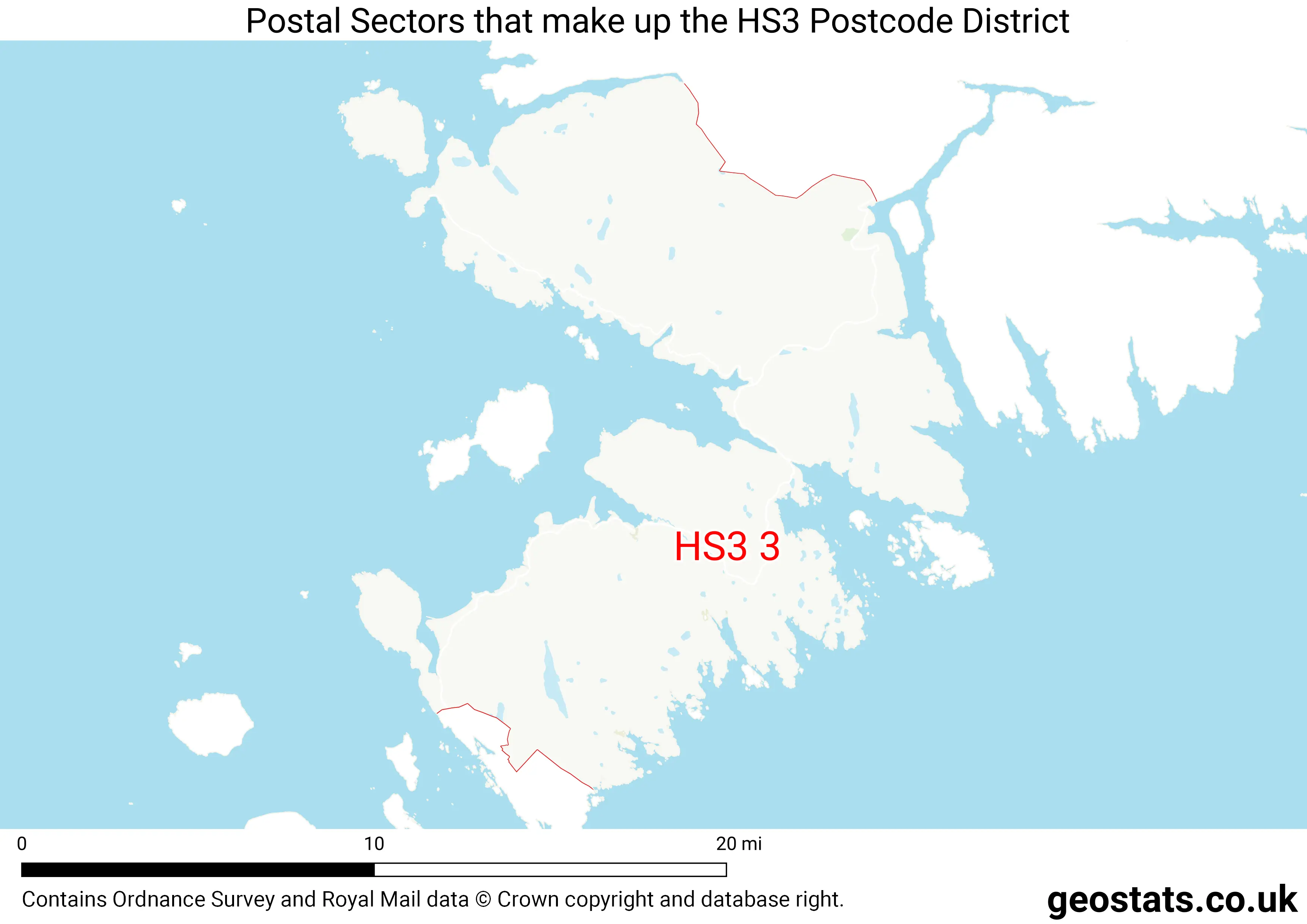 Map of the HS3  District
