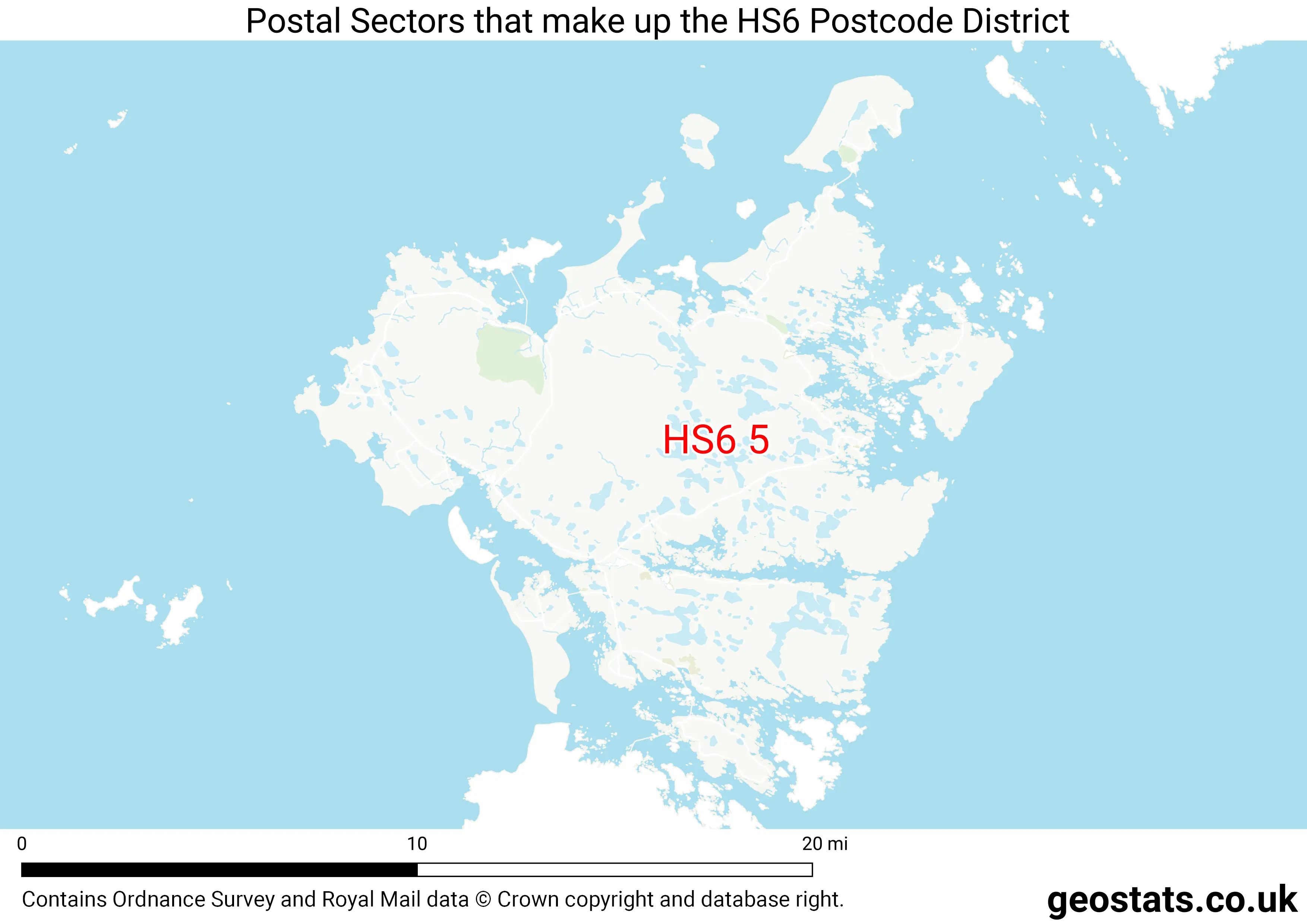 Map of the HS6  District