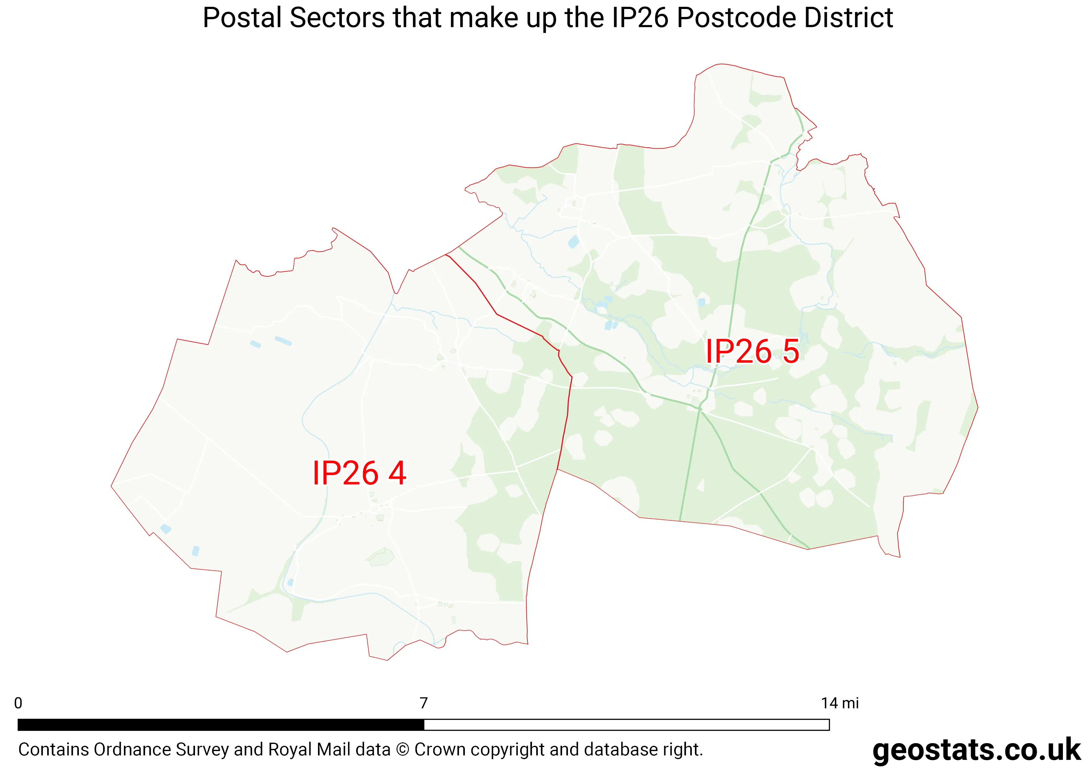 Map of the IP26  District