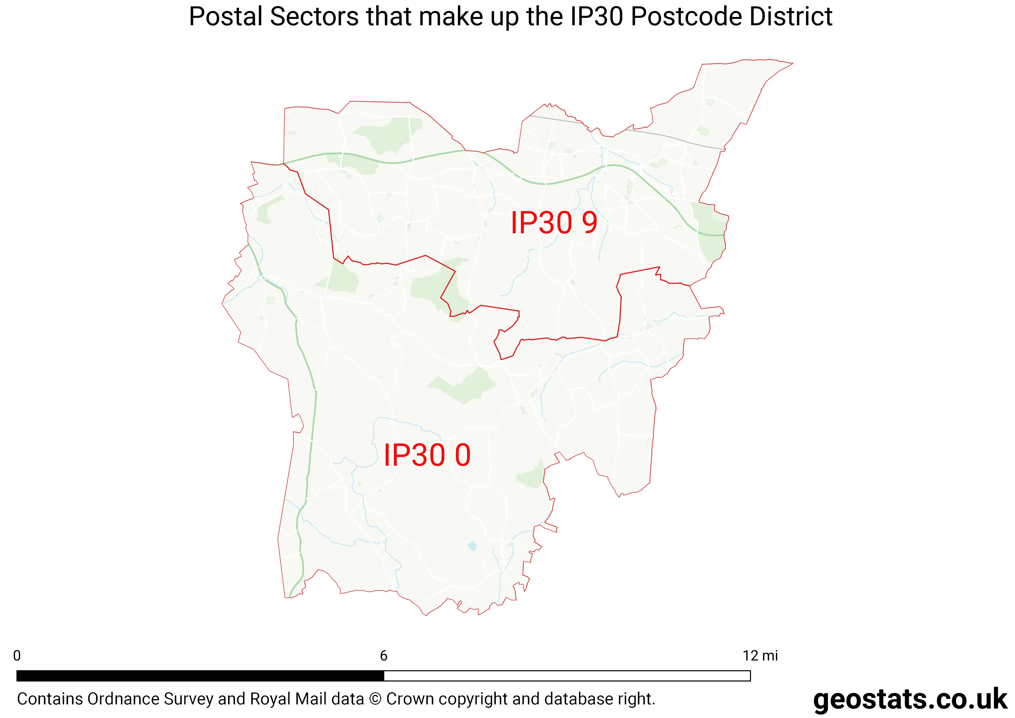 Map of the IP30  District