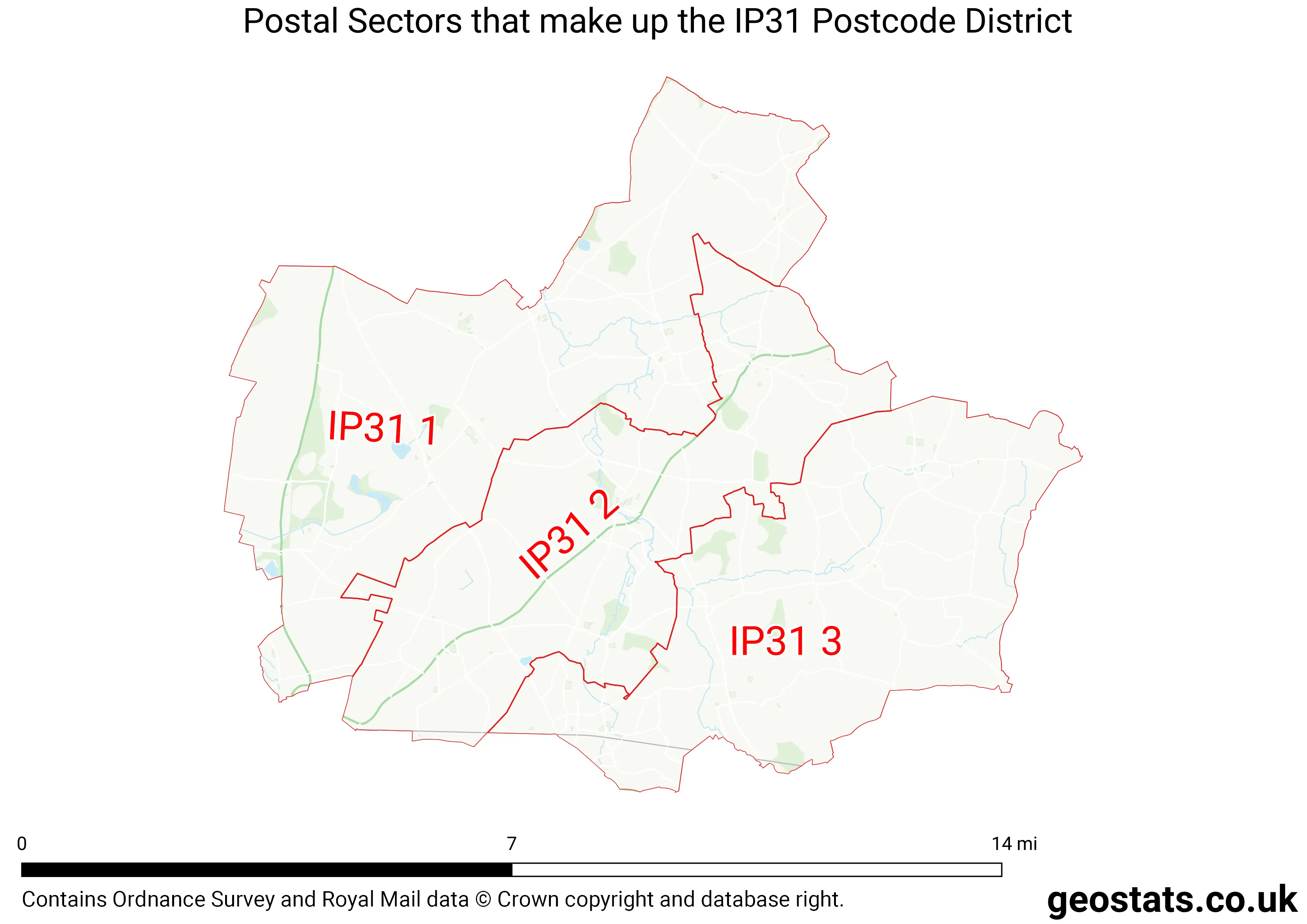 Map of the IP31  District