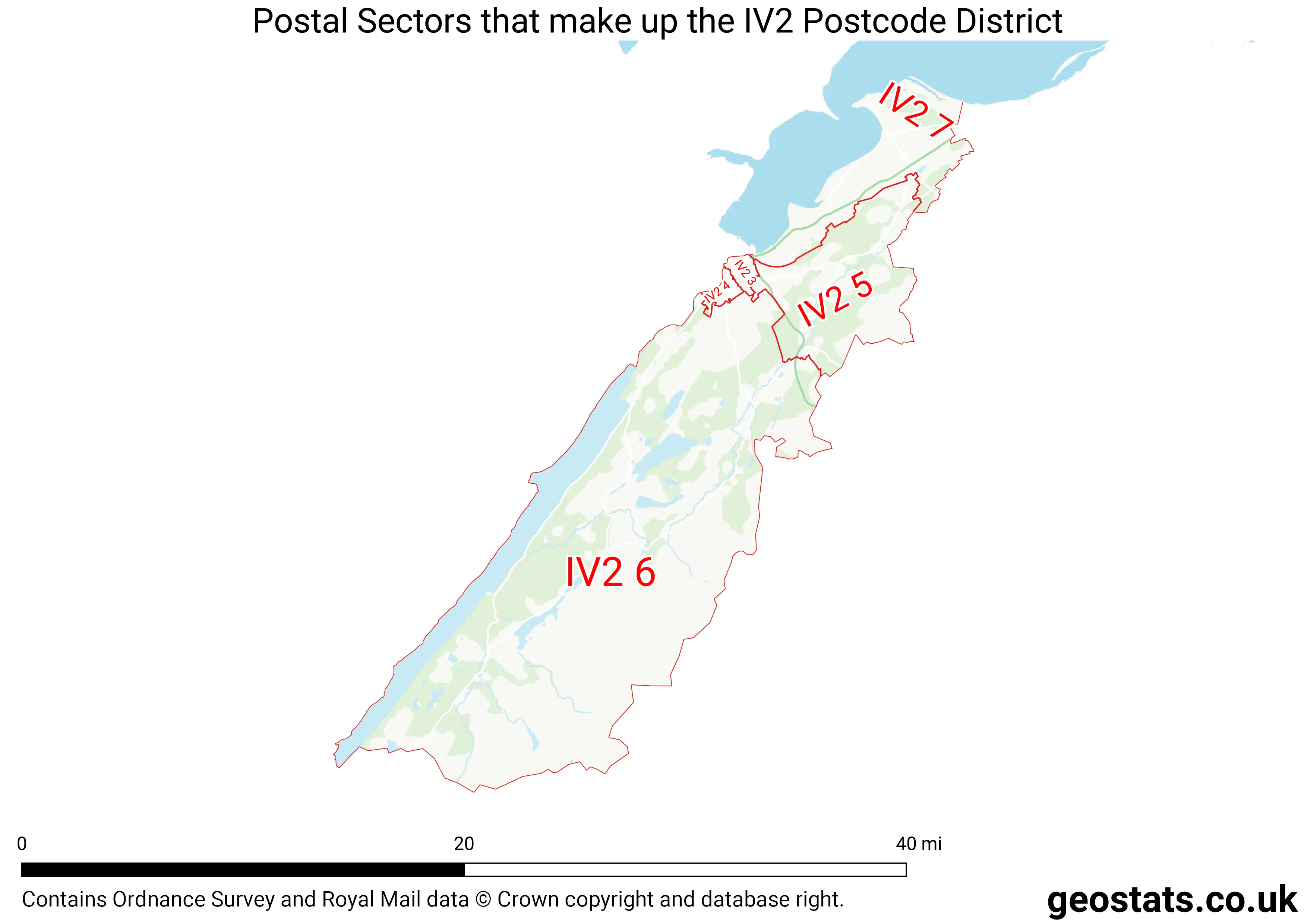 Map of the IV2  District