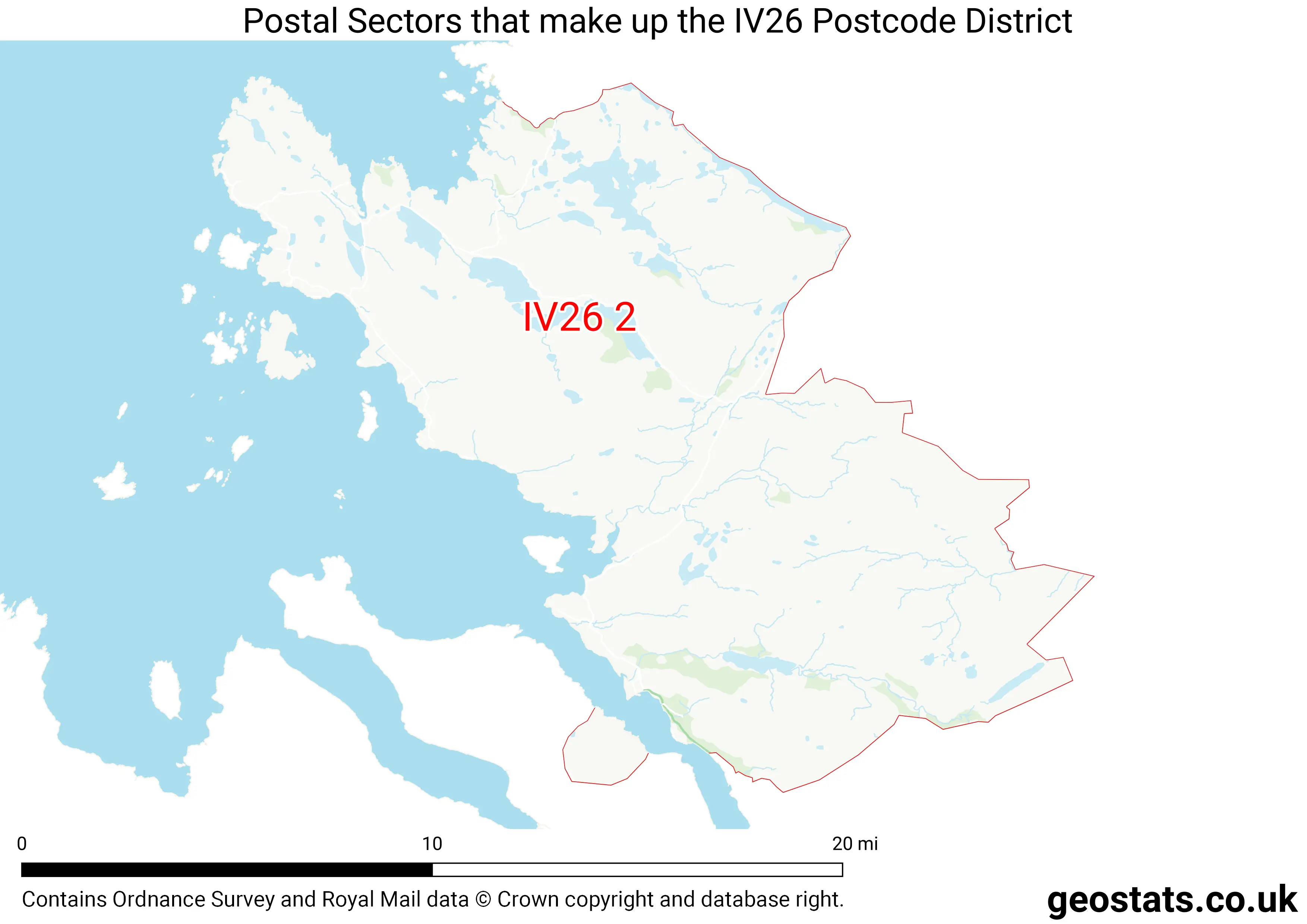 Map of the IV26  District