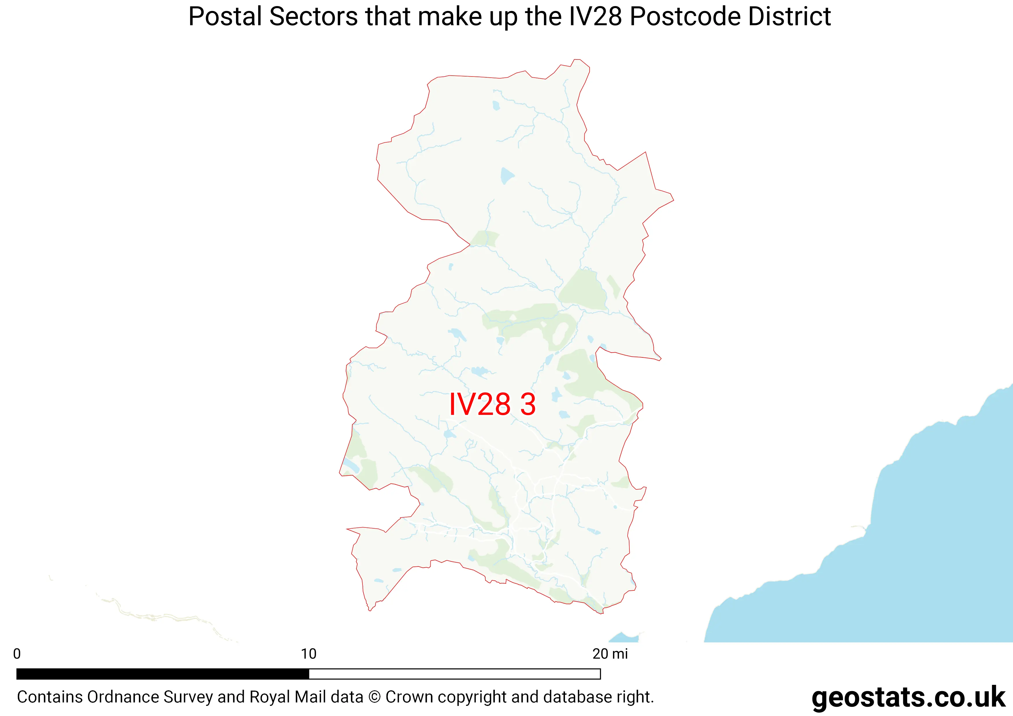 Map of the IV28  District