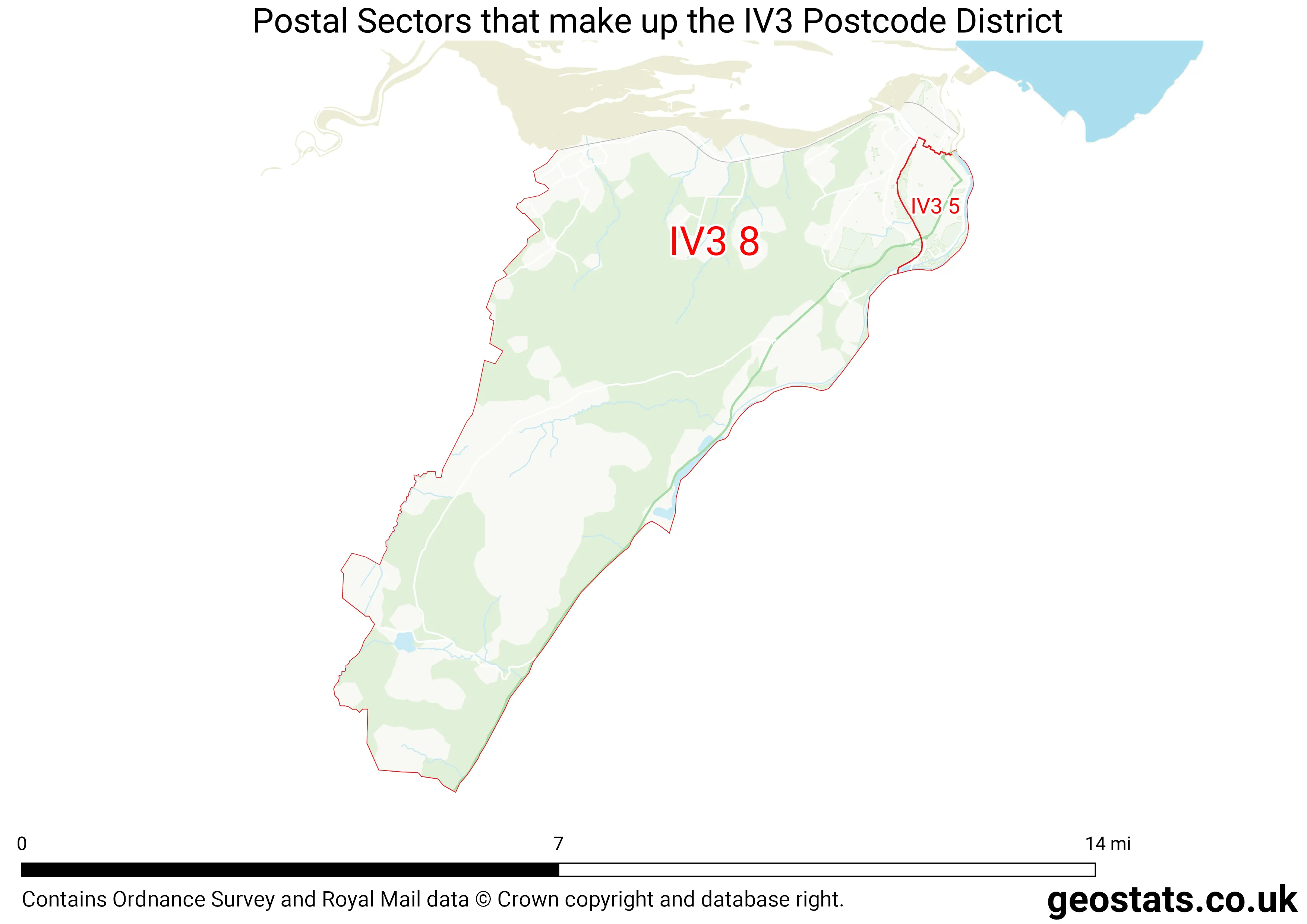Map of the IV3  District