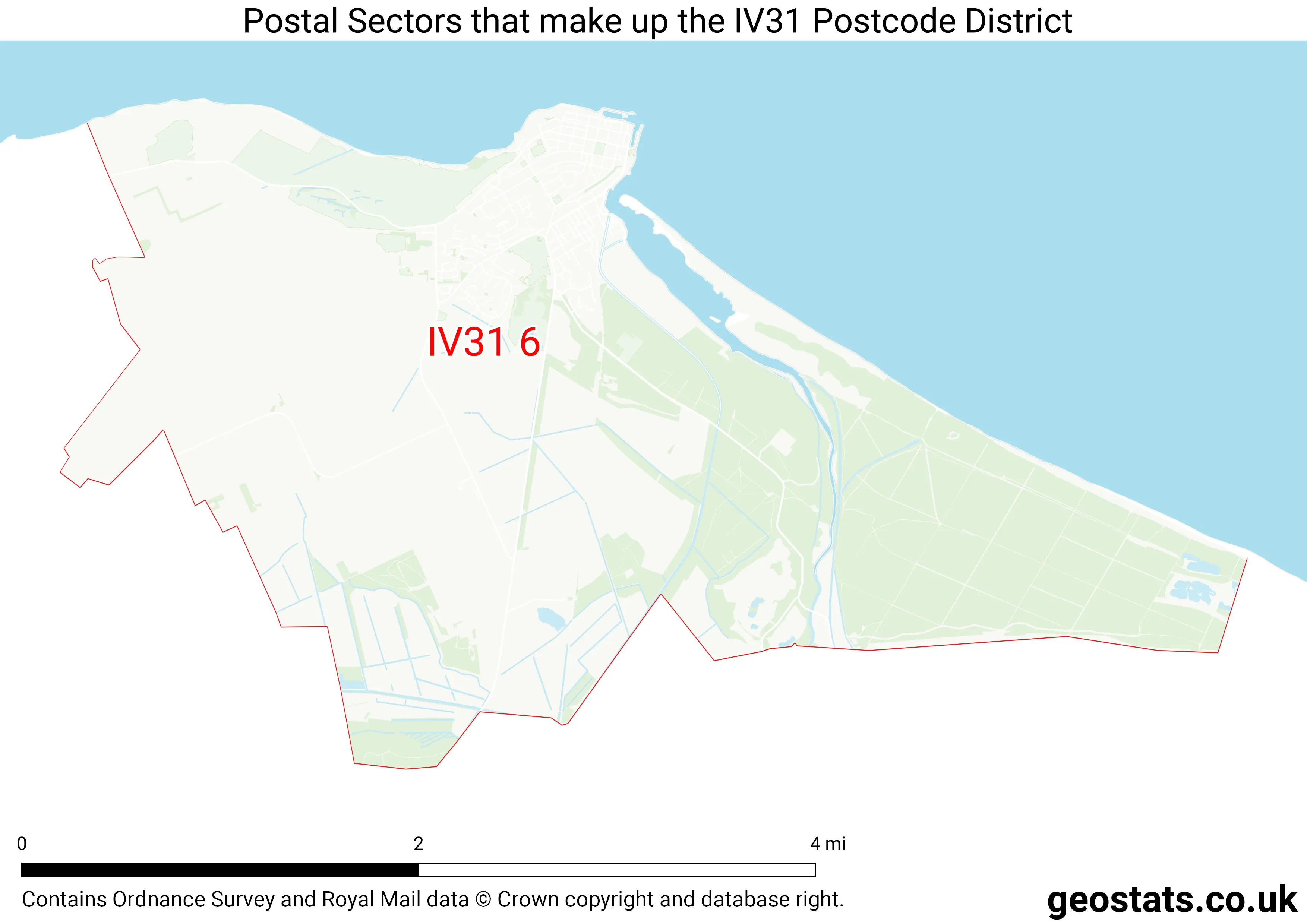 Map of the IV31  District