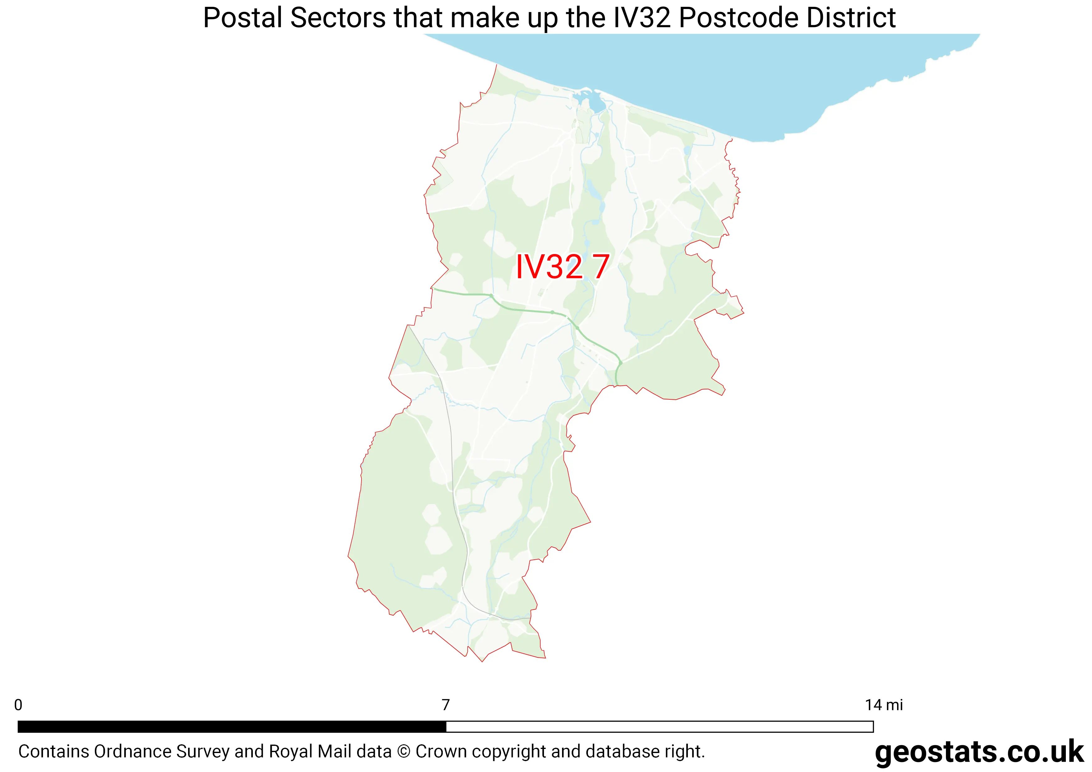 Map of the IV32  District