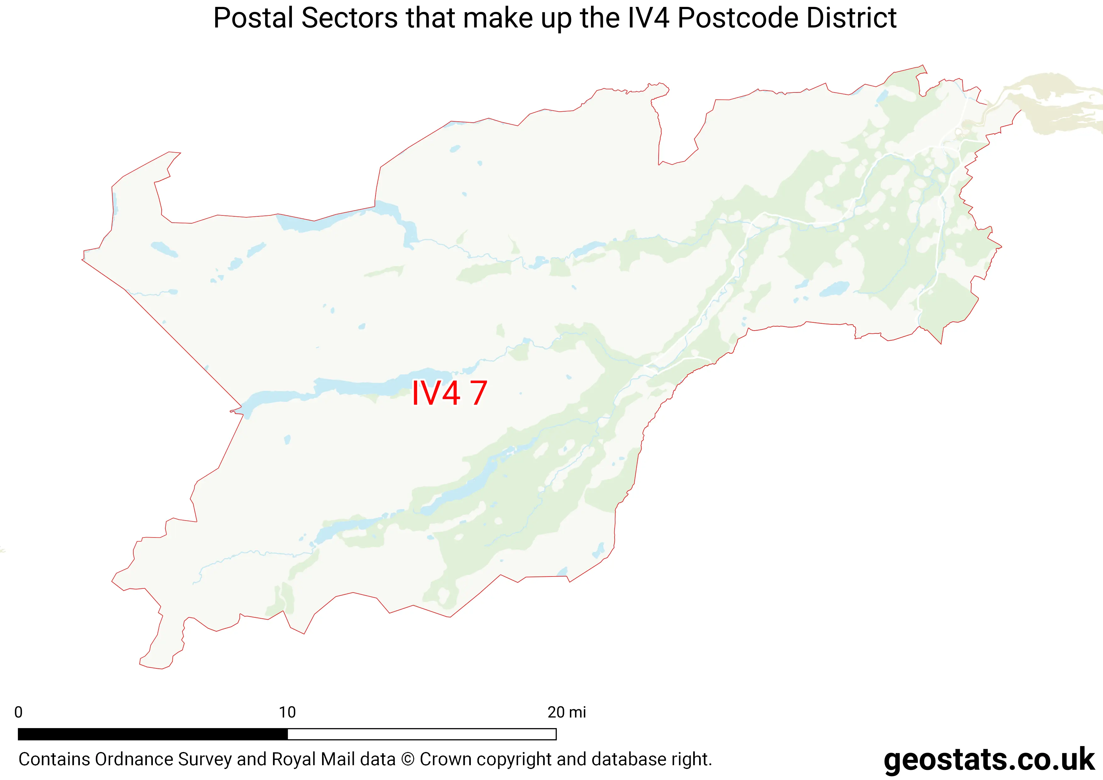 Map of the IV4  District