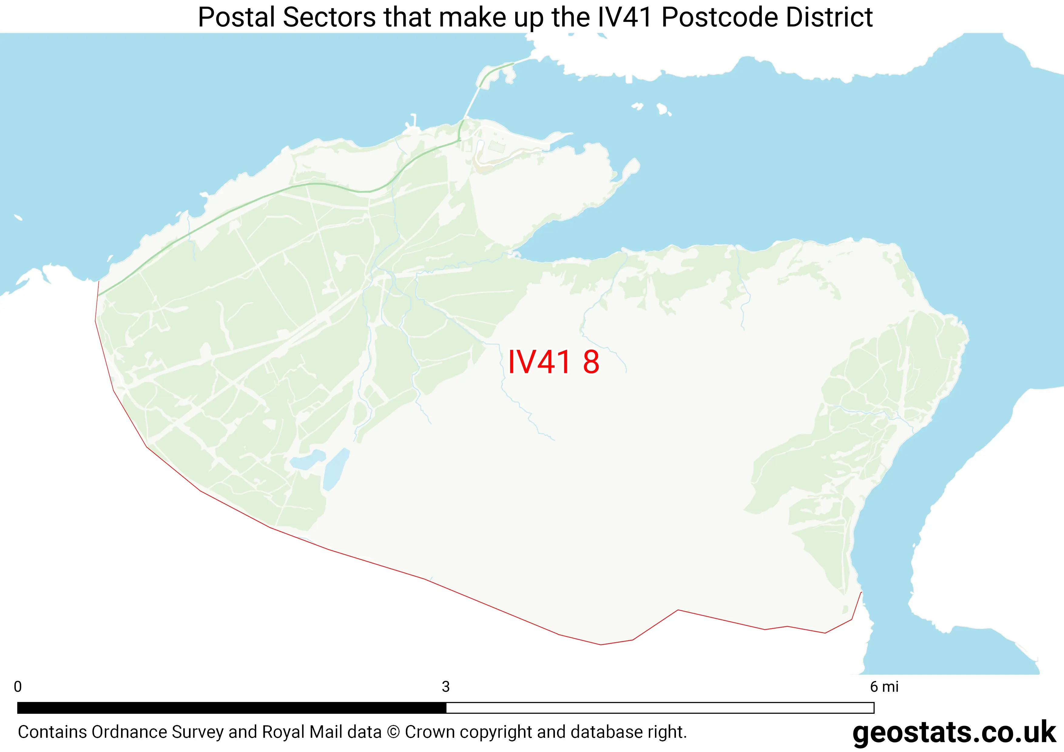 Map of the IV41  District