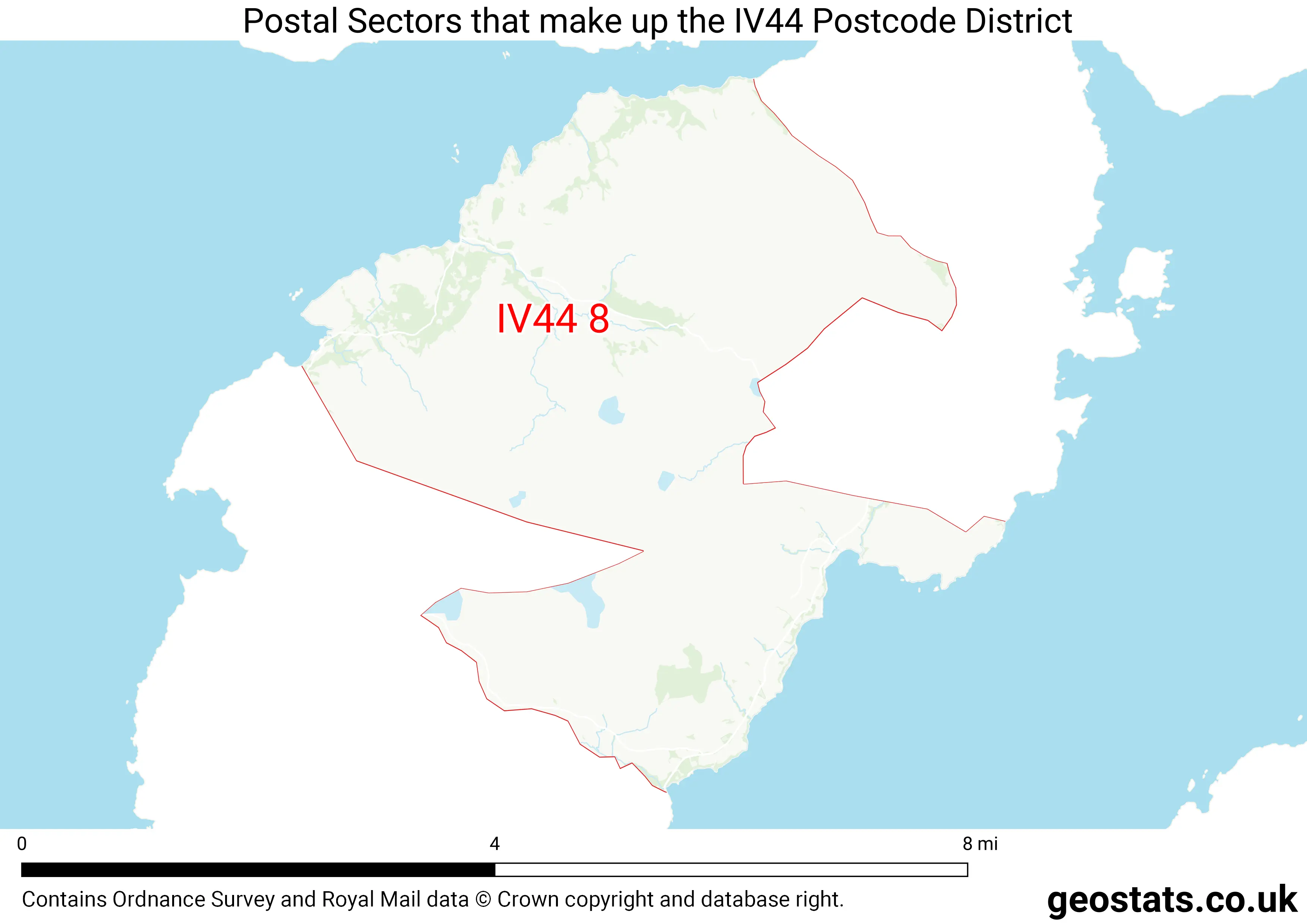 Map of the IV44  District