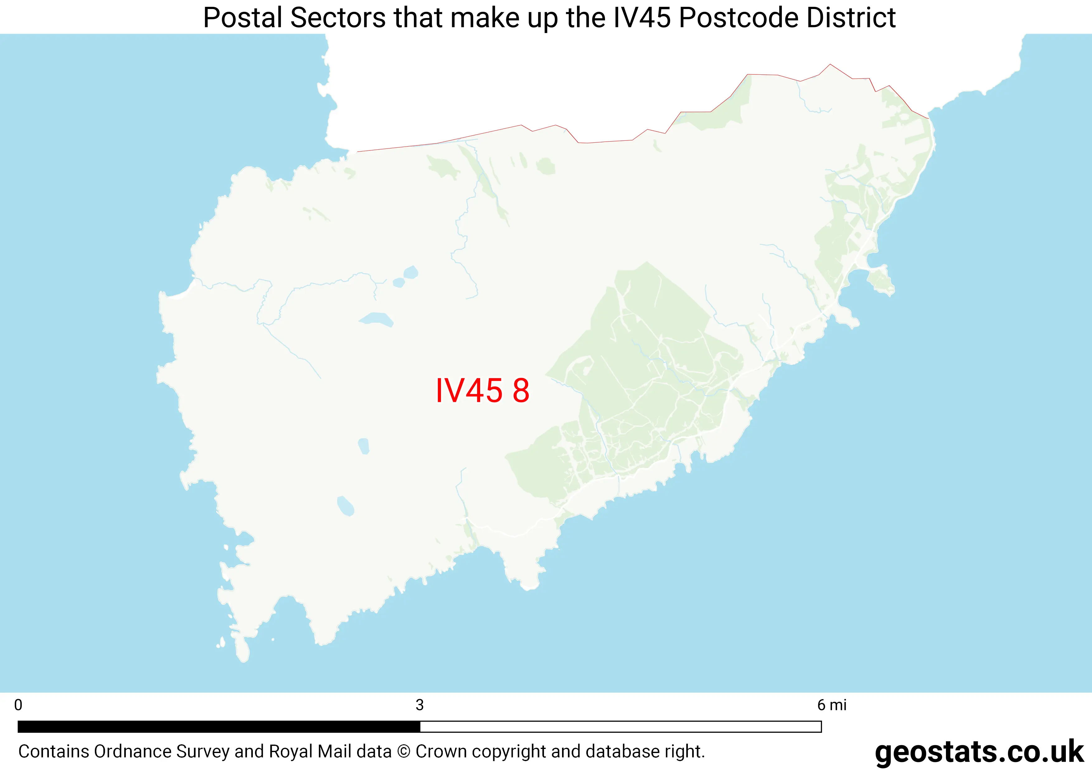 Map of the IV45  District