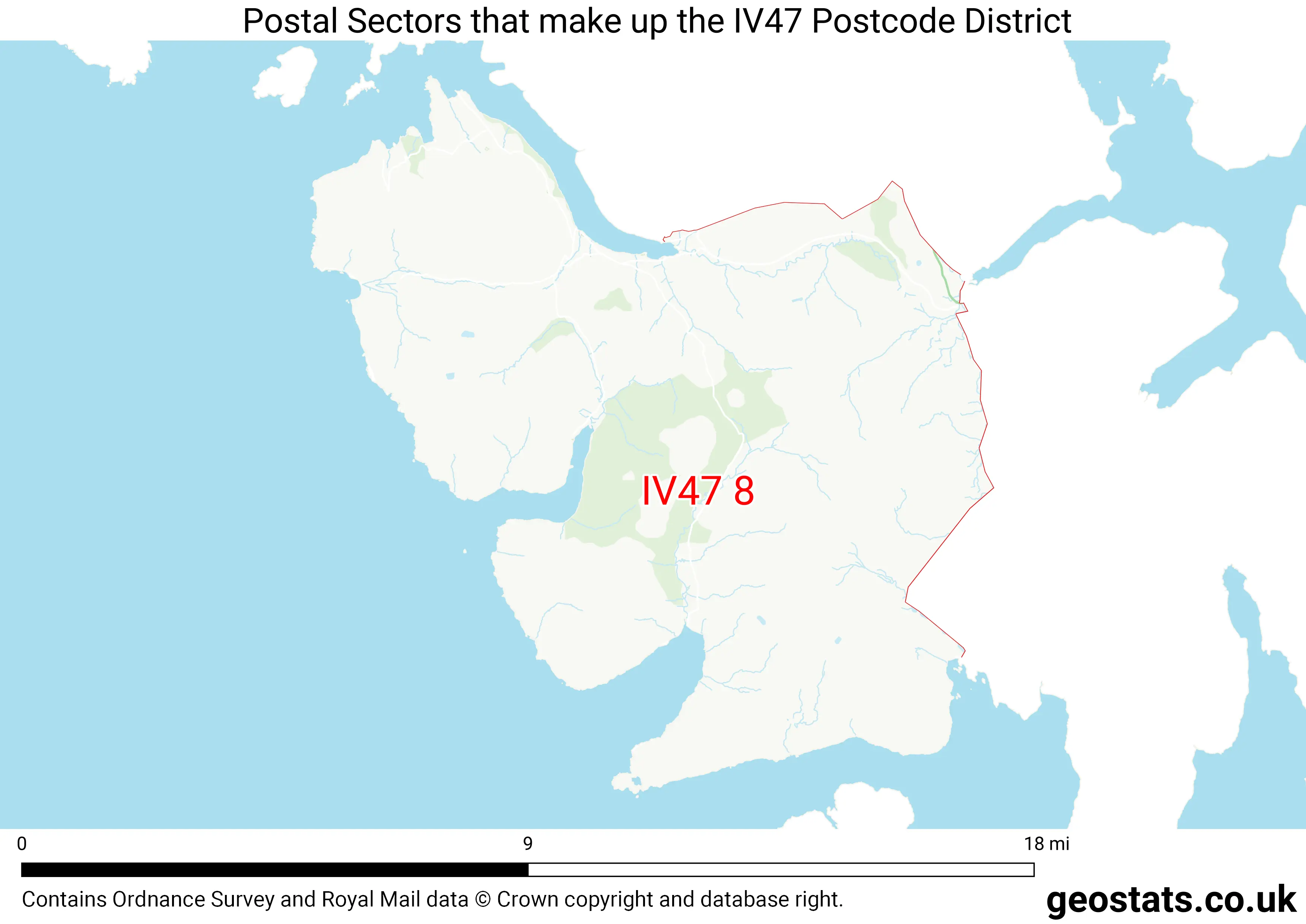 Map of the IV47  District