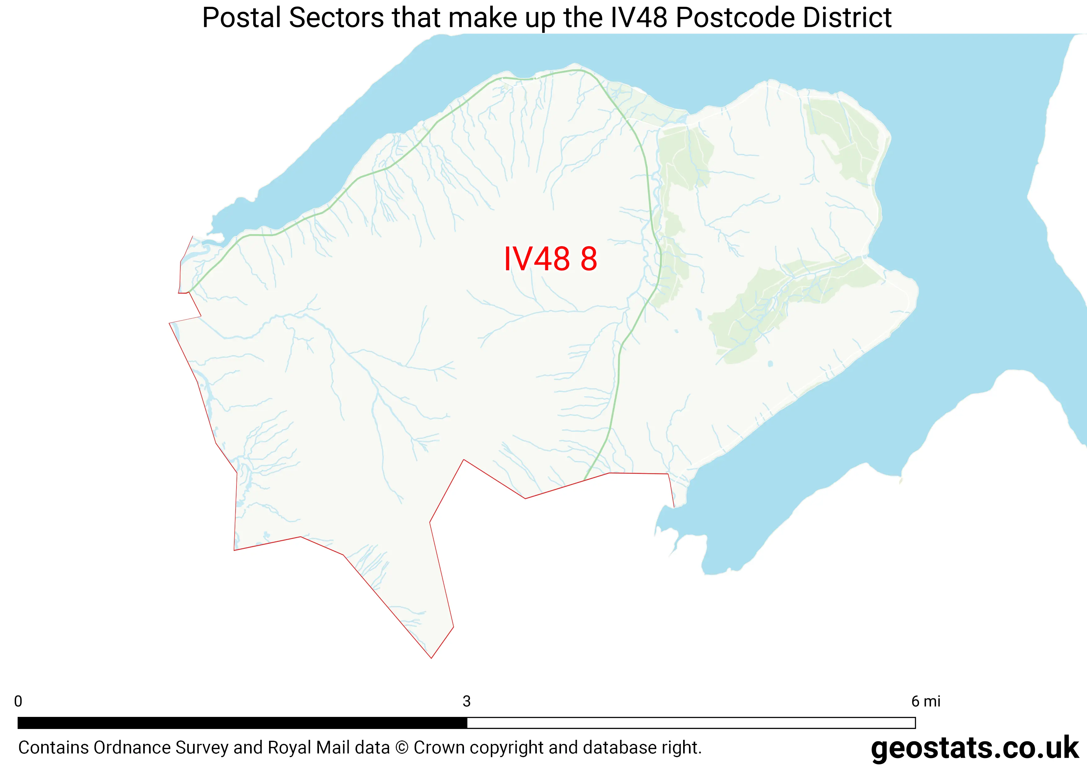 Map of the IV48  District