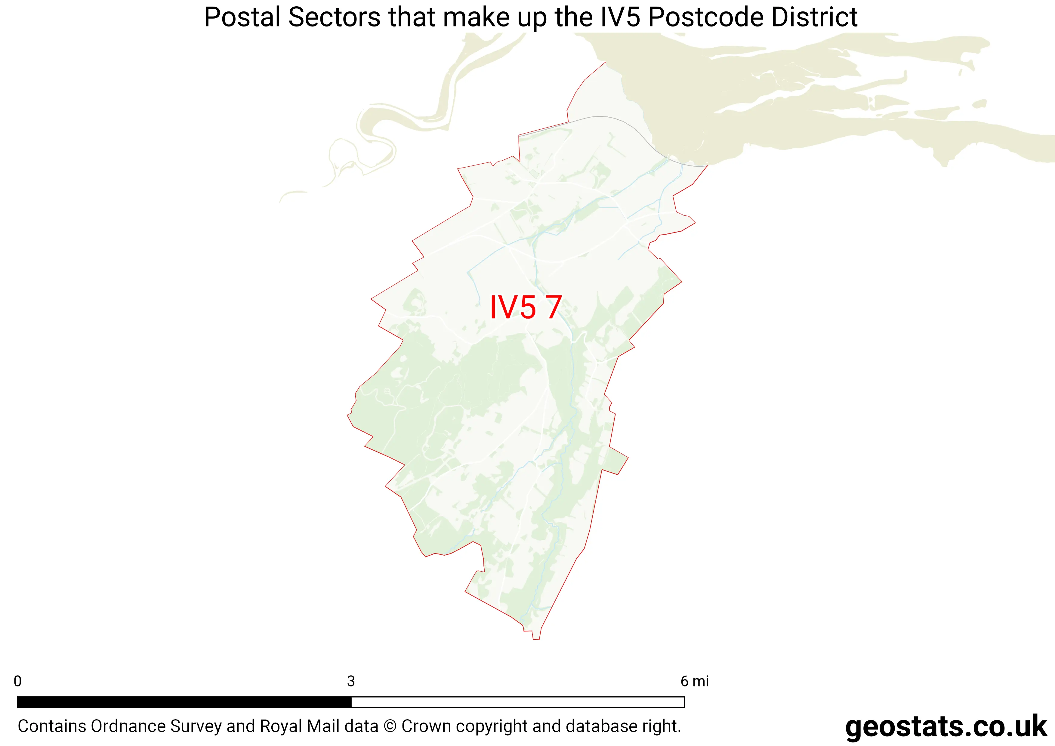 Map of the IV5  District
