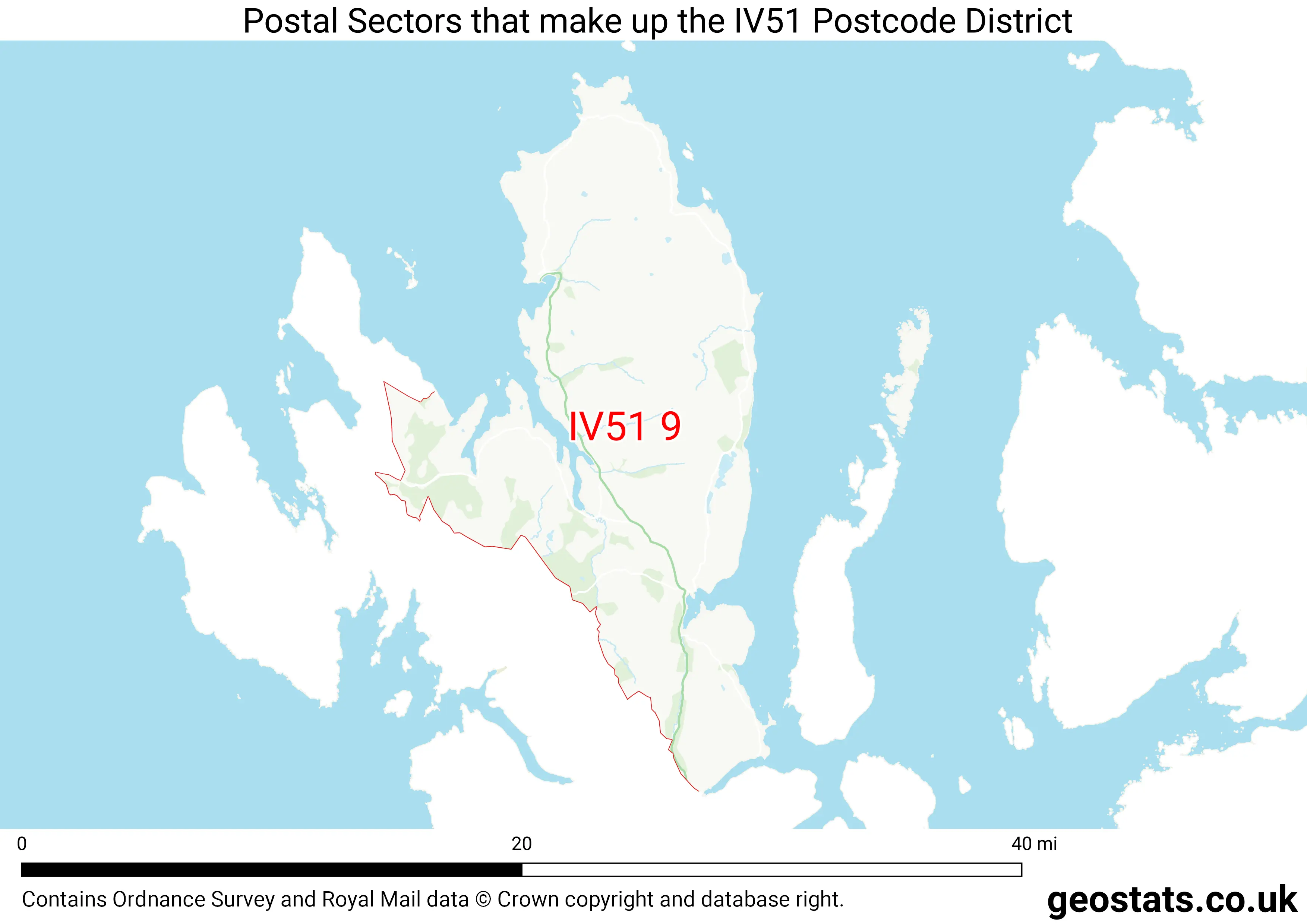 Map of the IV51  District