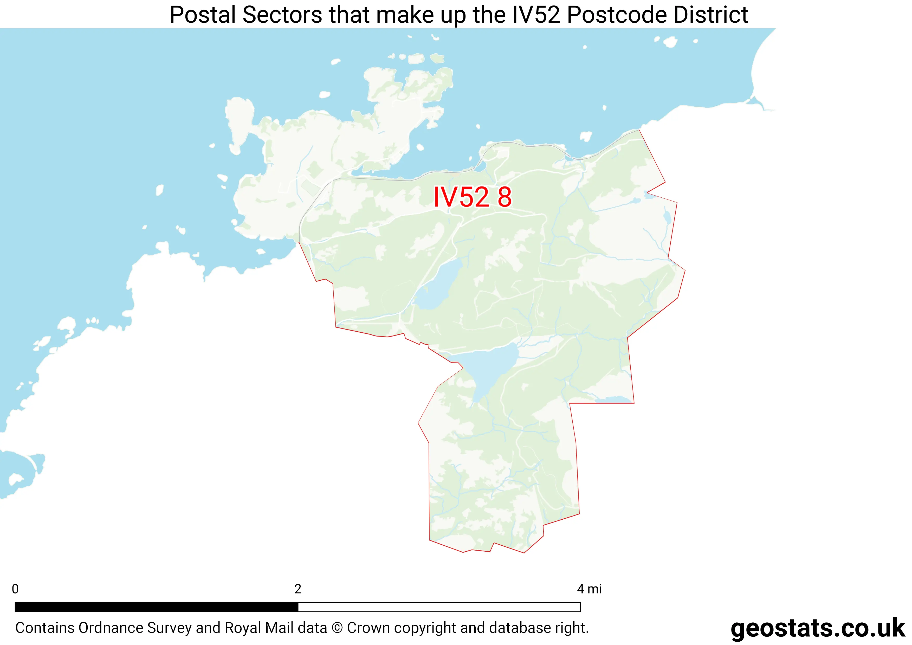 Map of the IV52  District