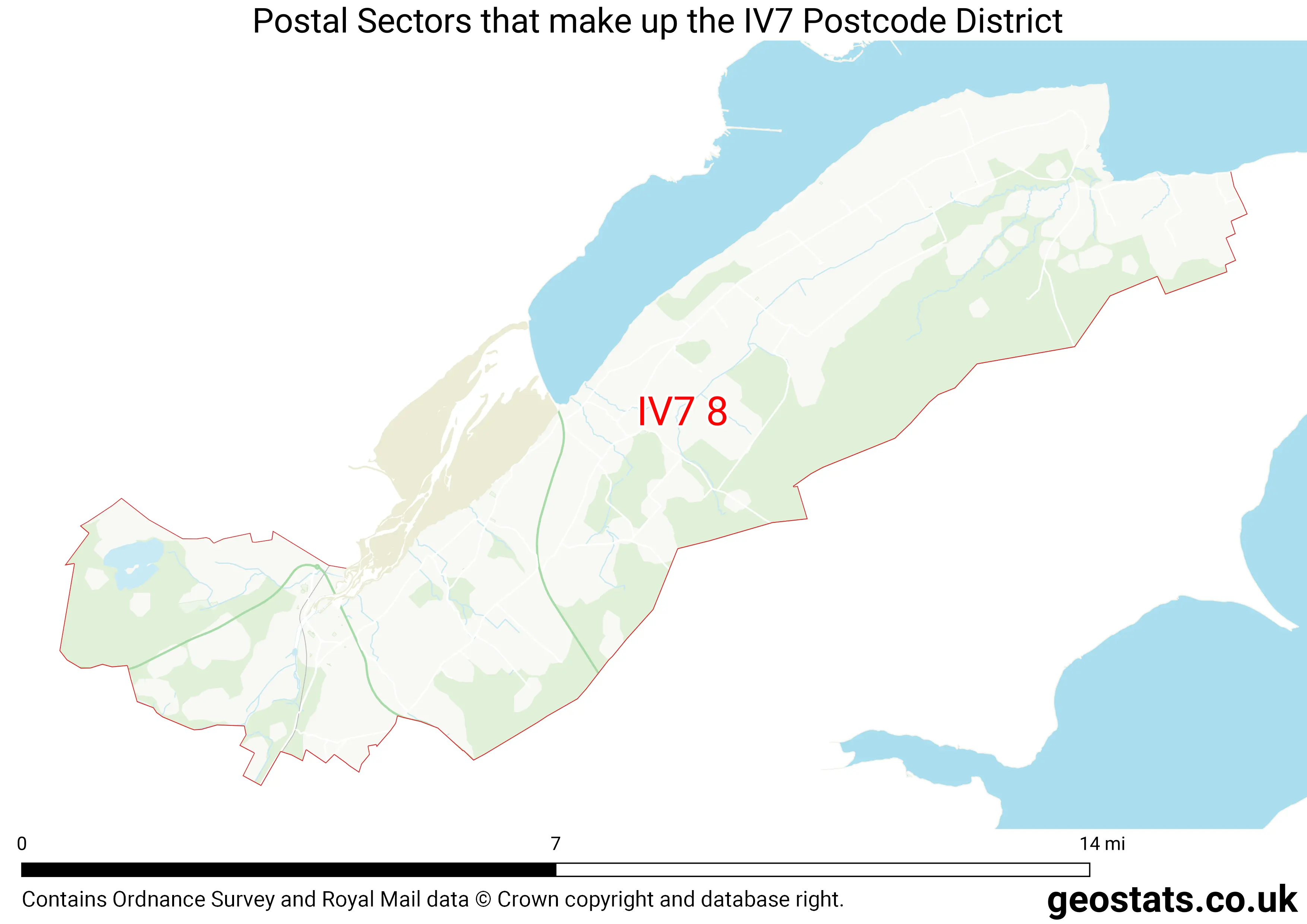 Map of the IV7  District