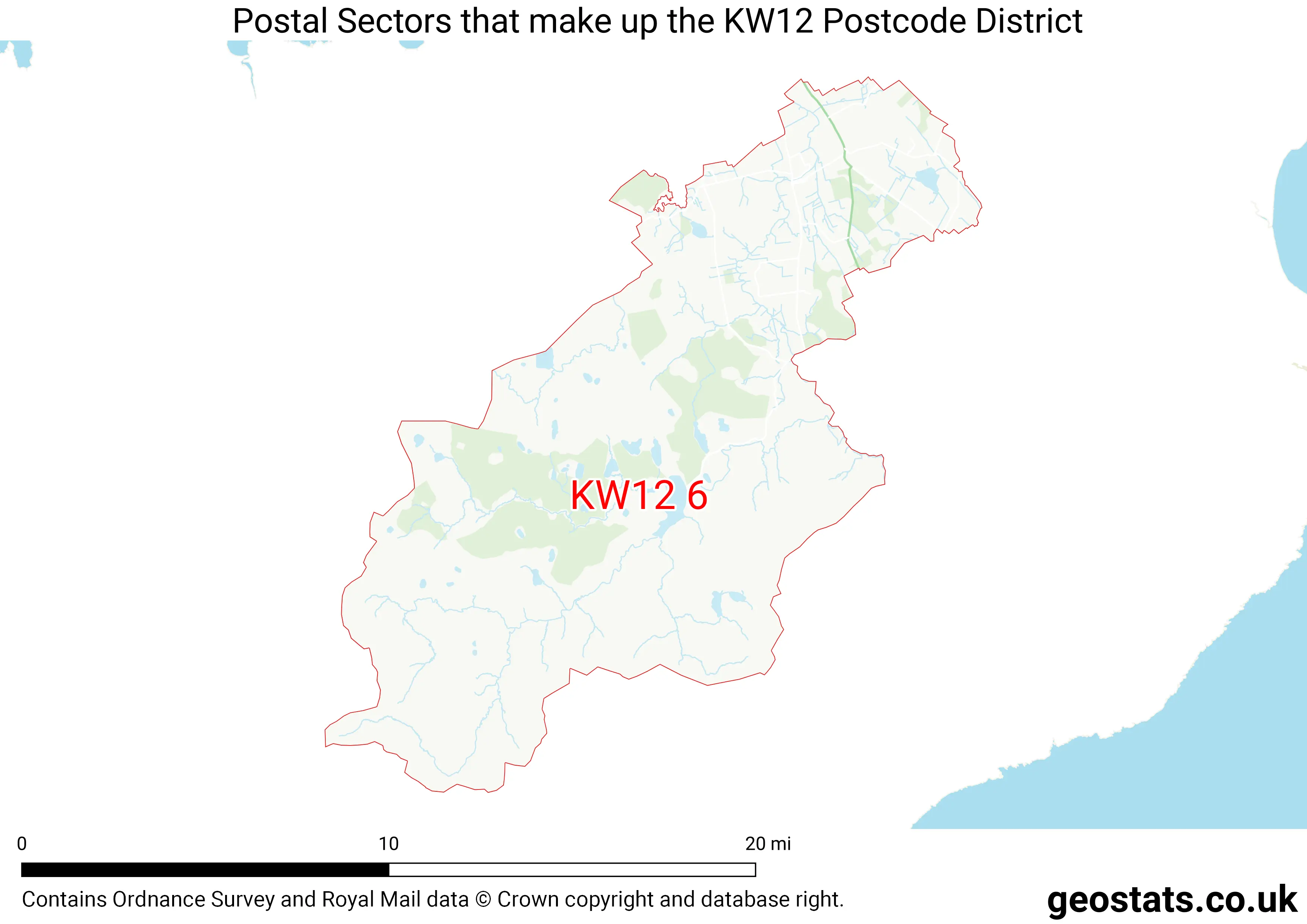 Map of the KW12  District
