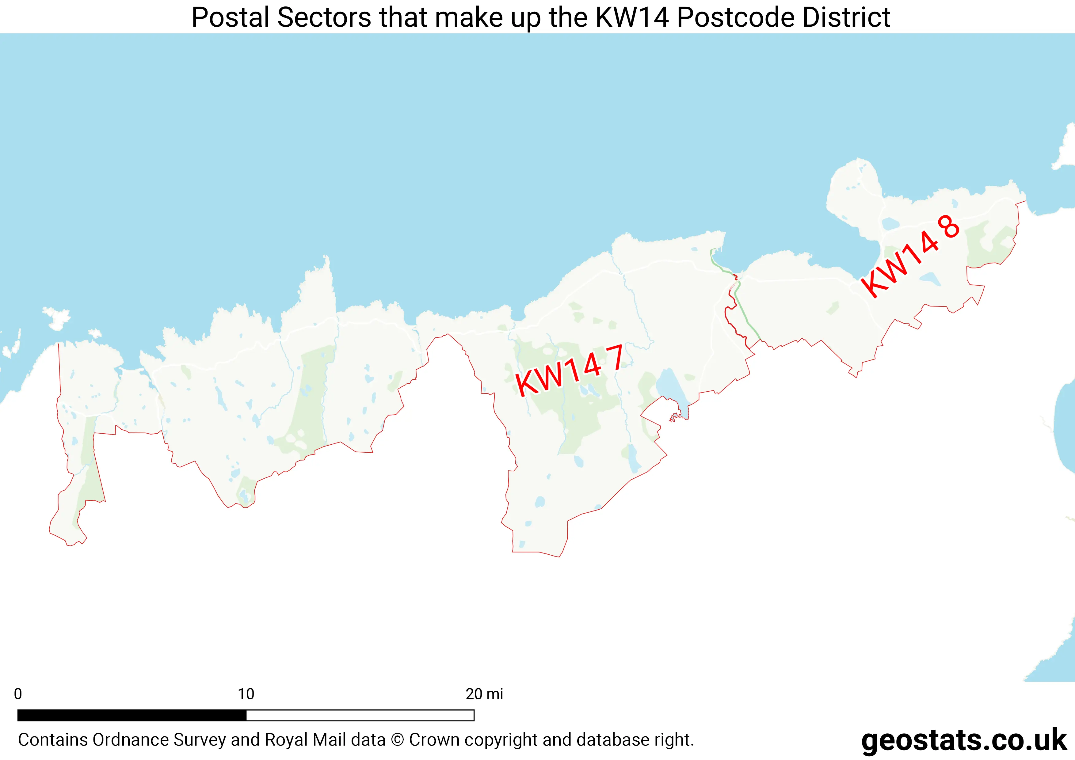 Map of the KW14  District