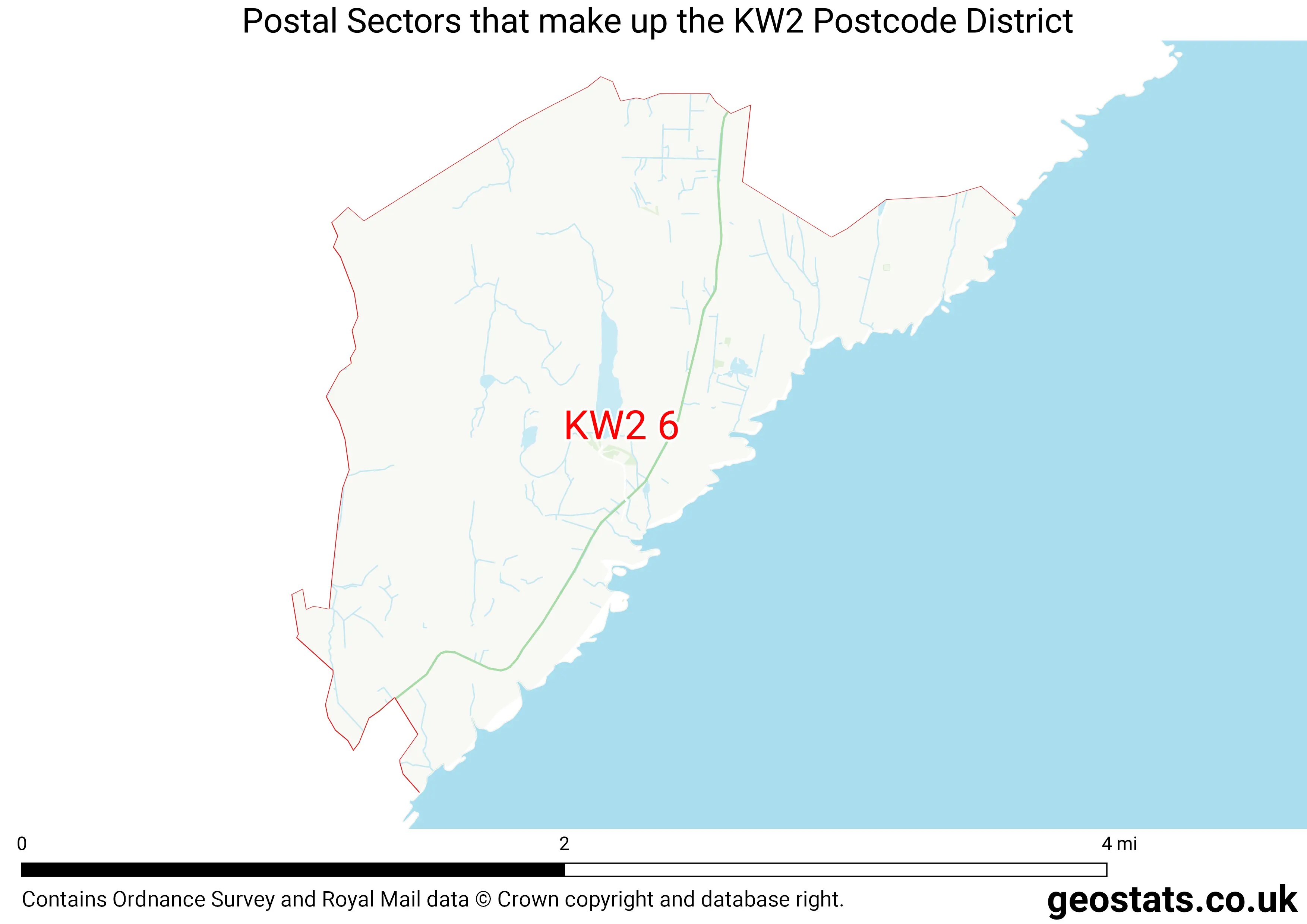 Map of the KW2  District