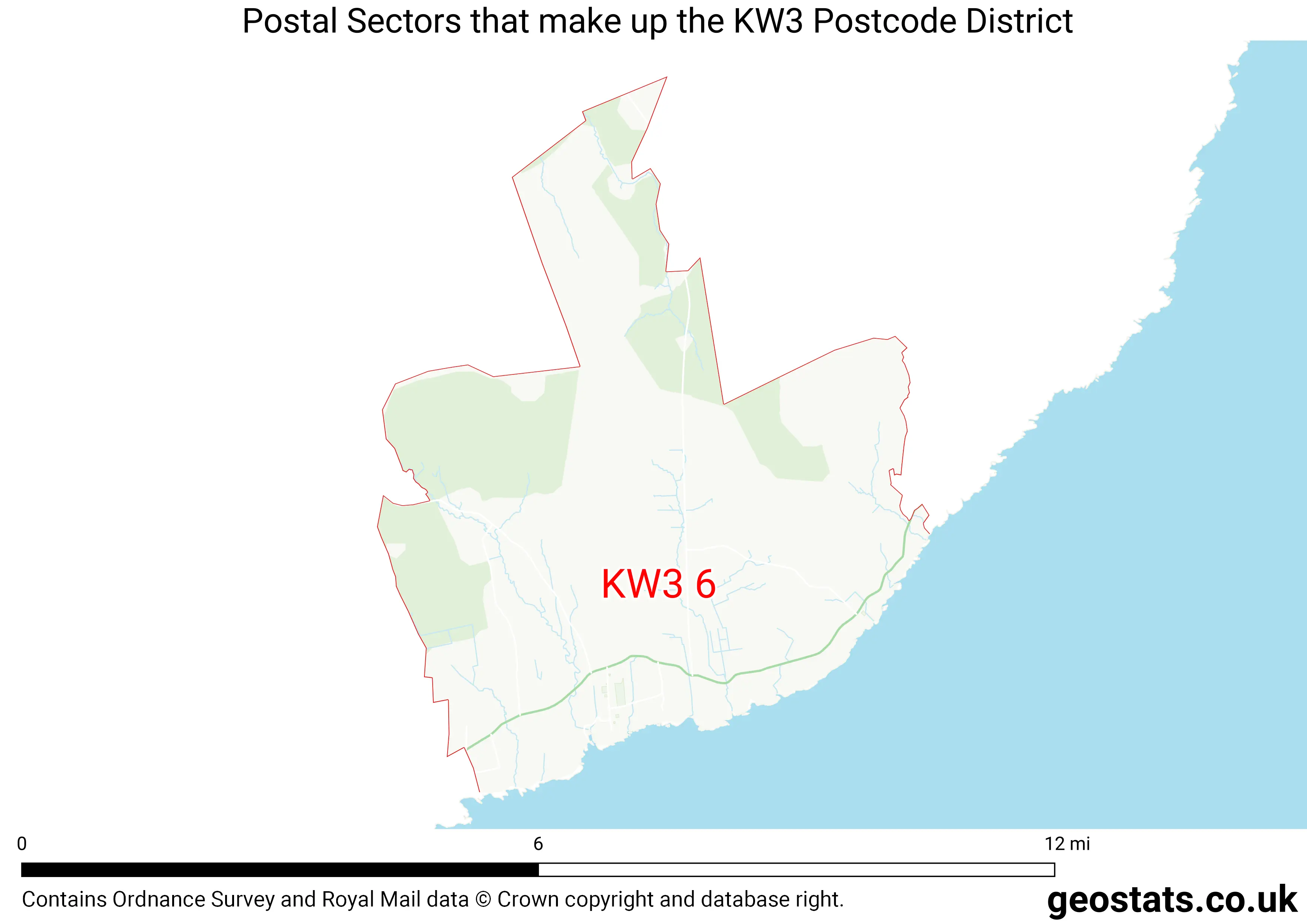 Map of the KW3  District