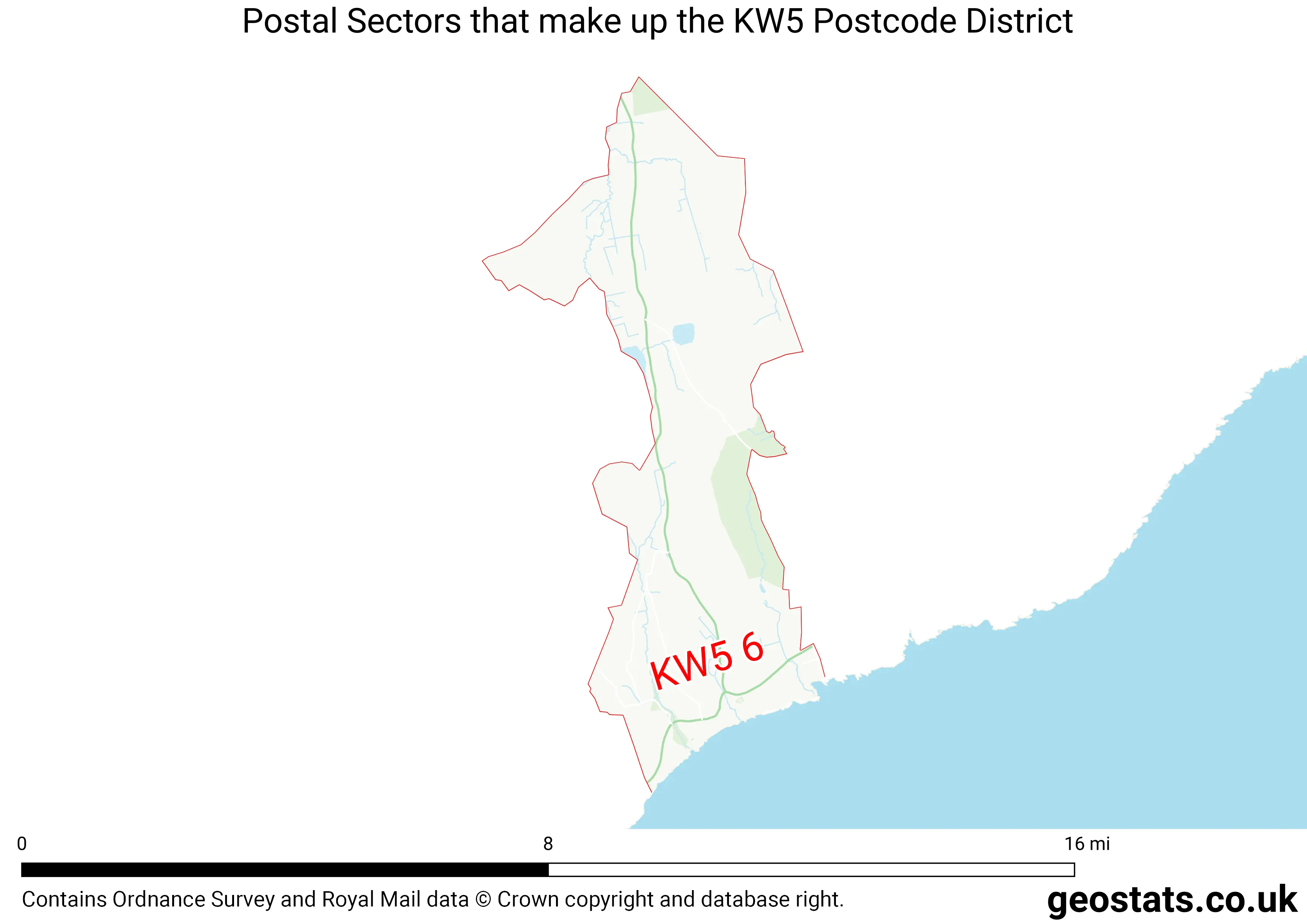 Map of the KW5  District