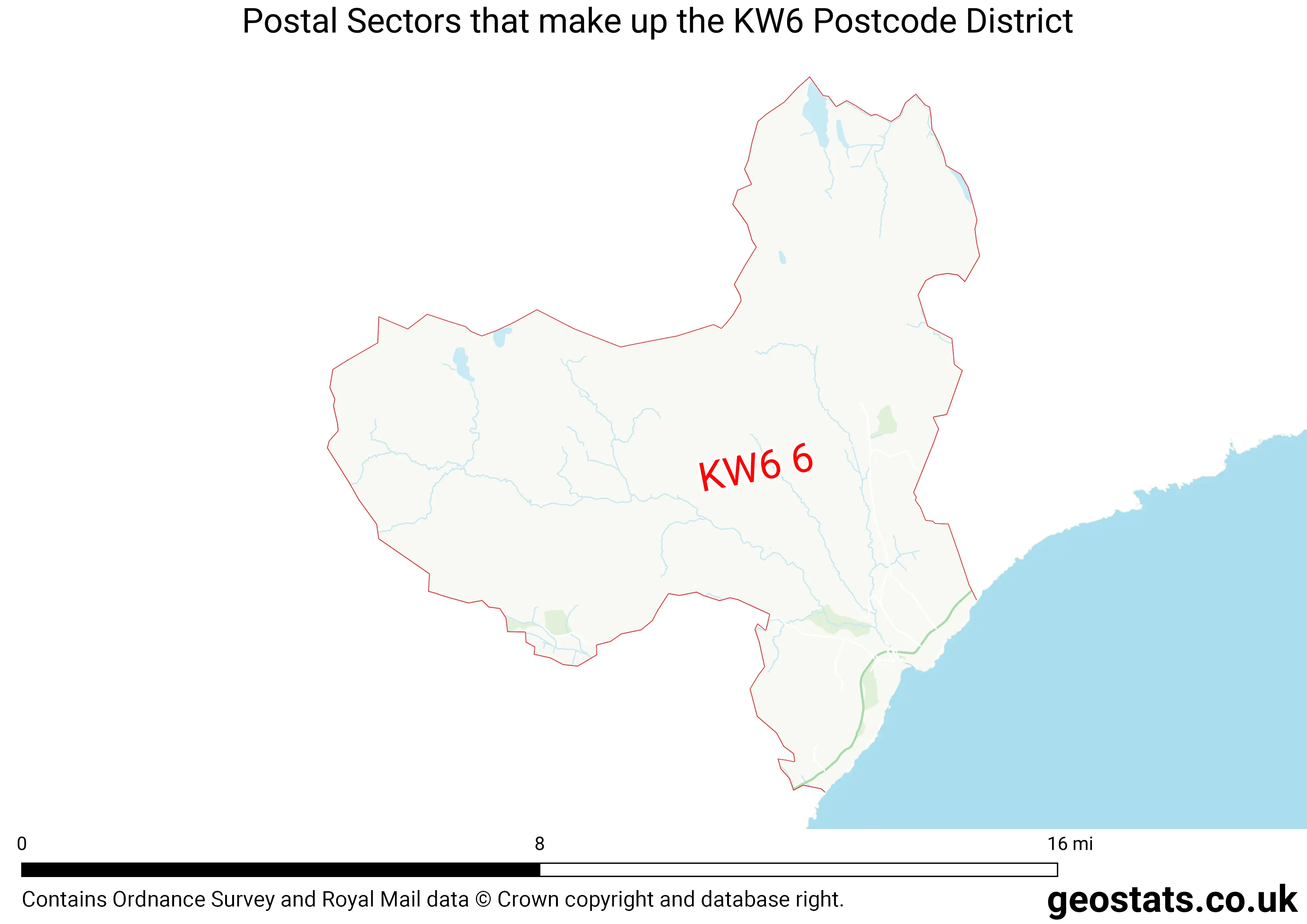Map of the KW6  District