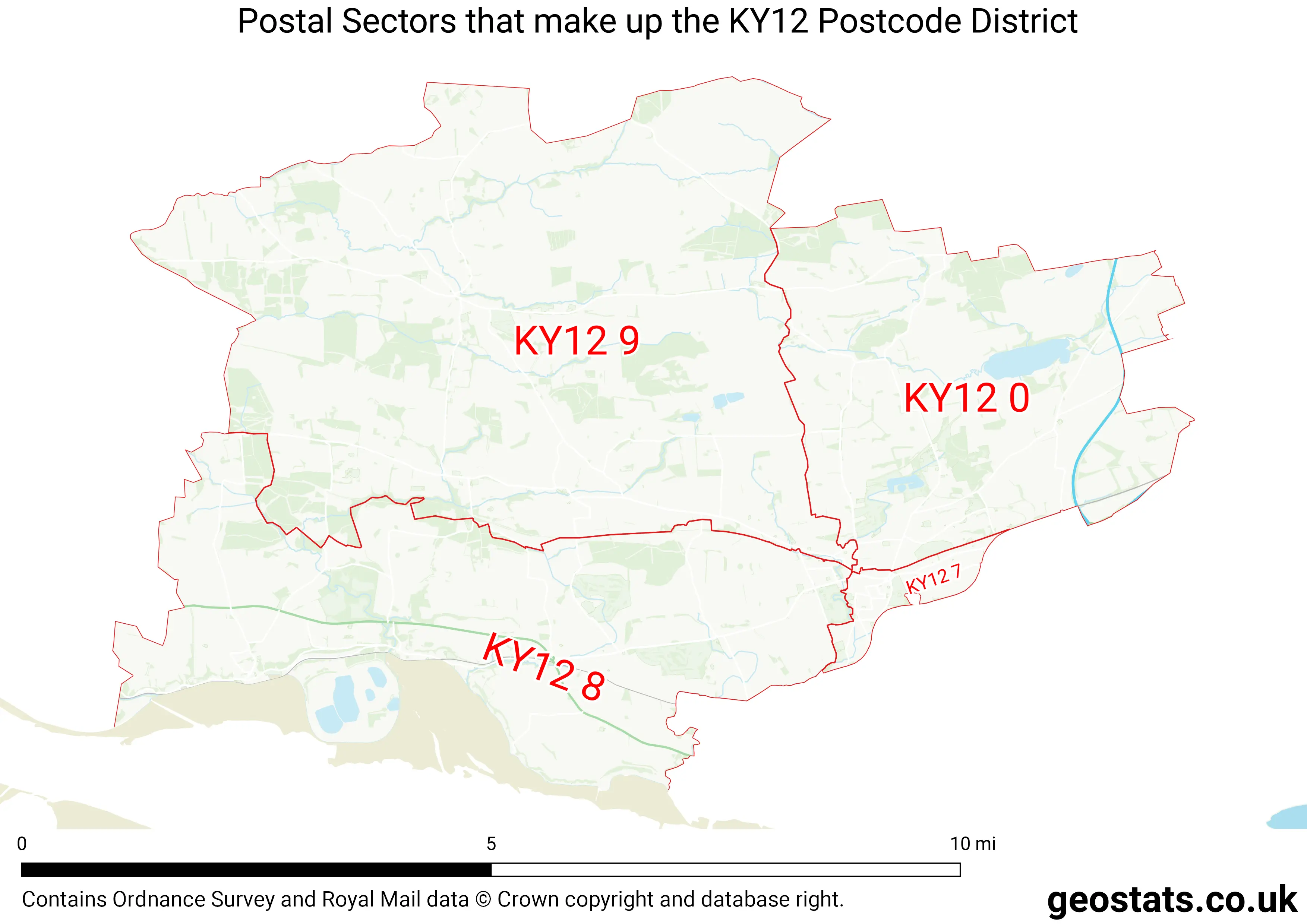Map of the KY12  District