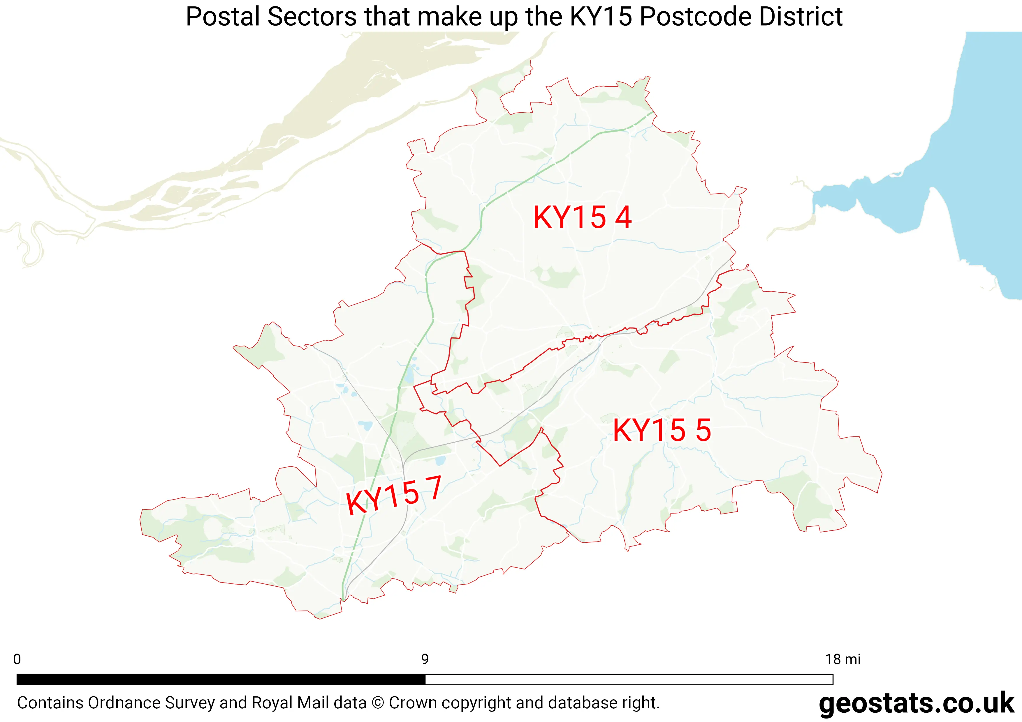 Map of the KY15  District