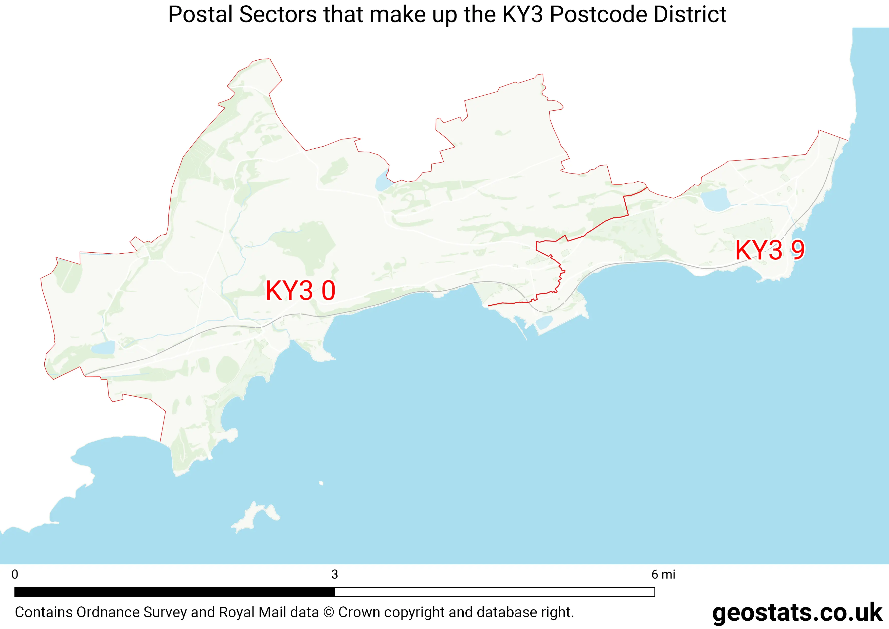 Map of the KY3  District