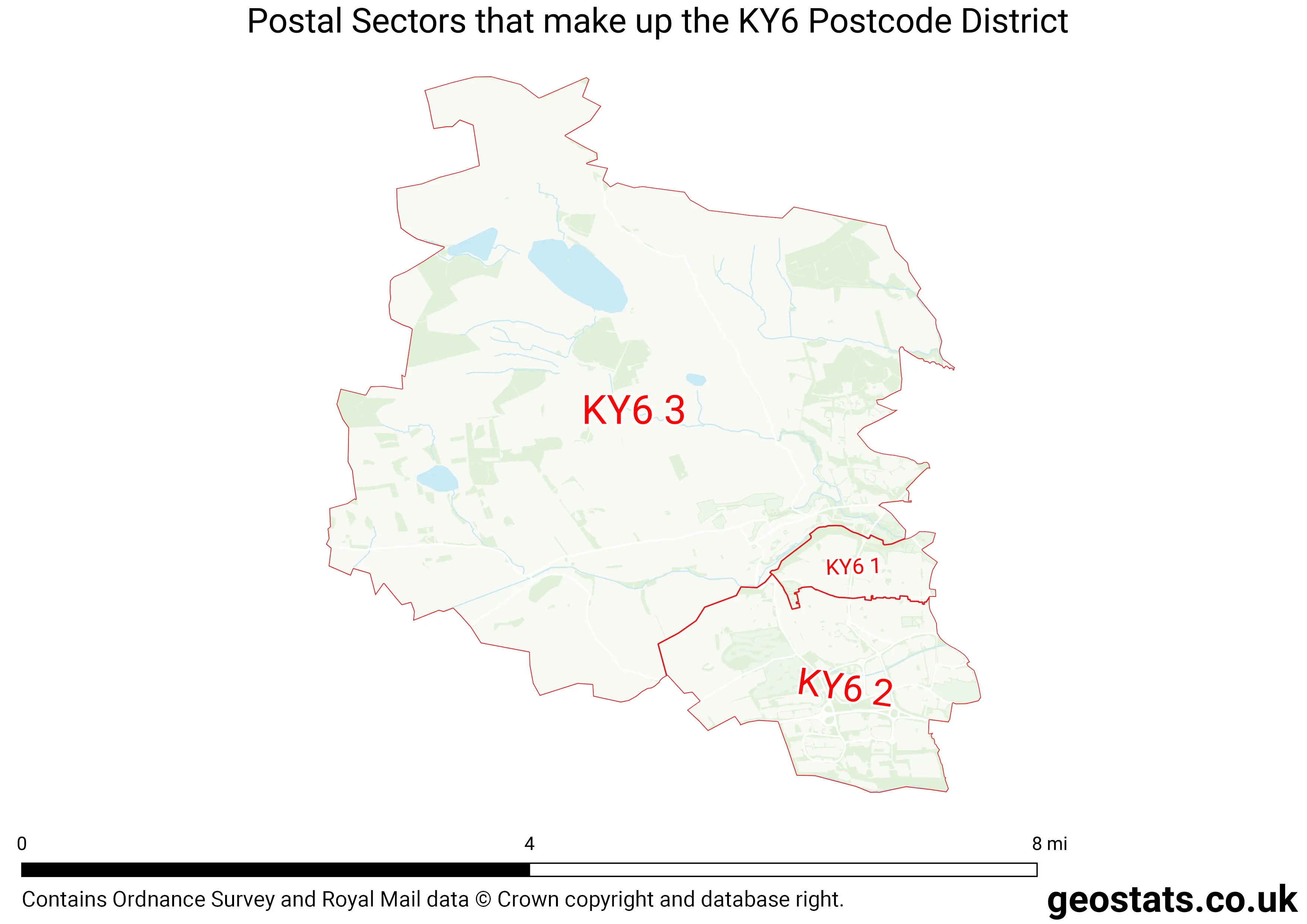 Map of the KY6  District