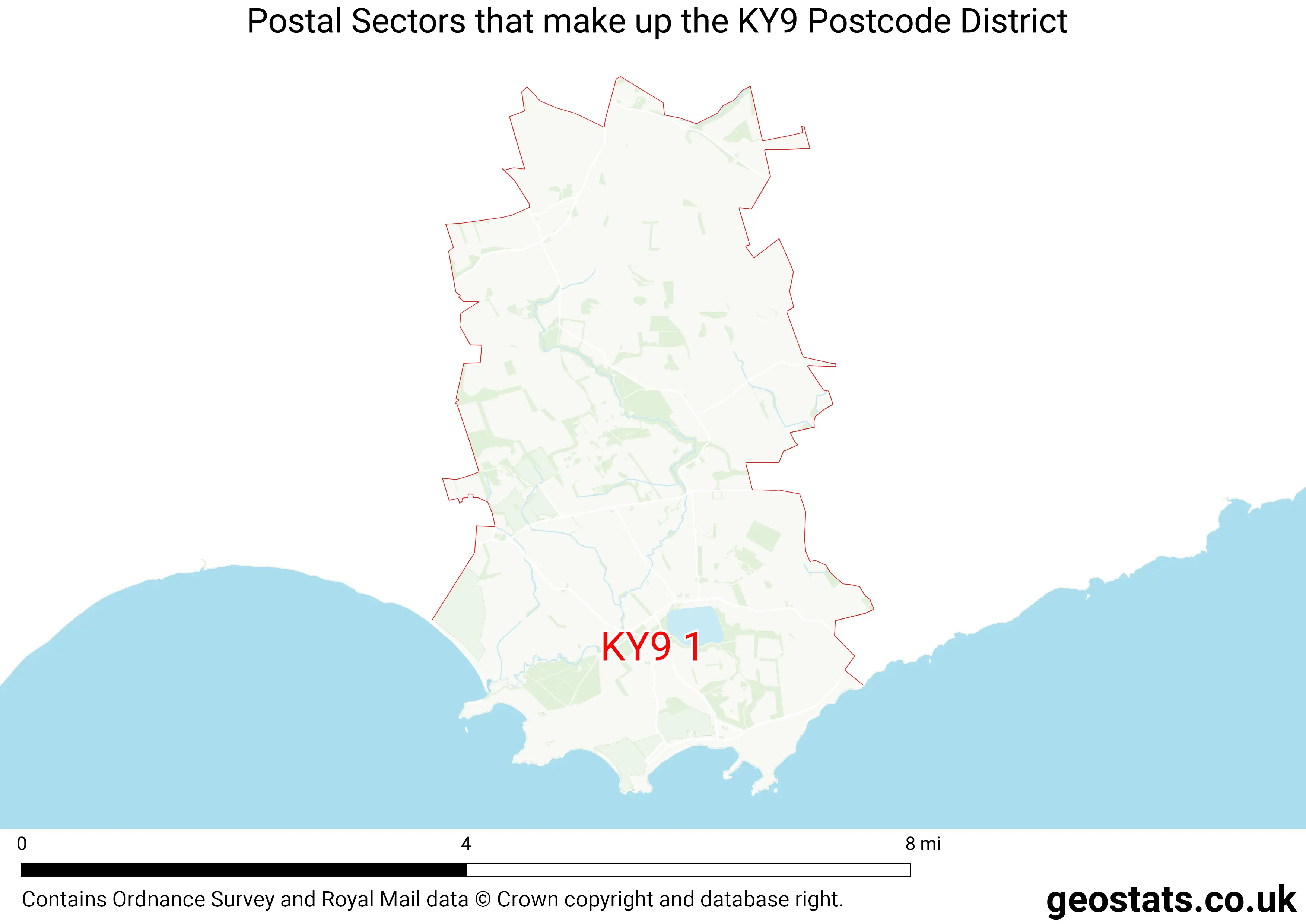 Map of the KY9  District