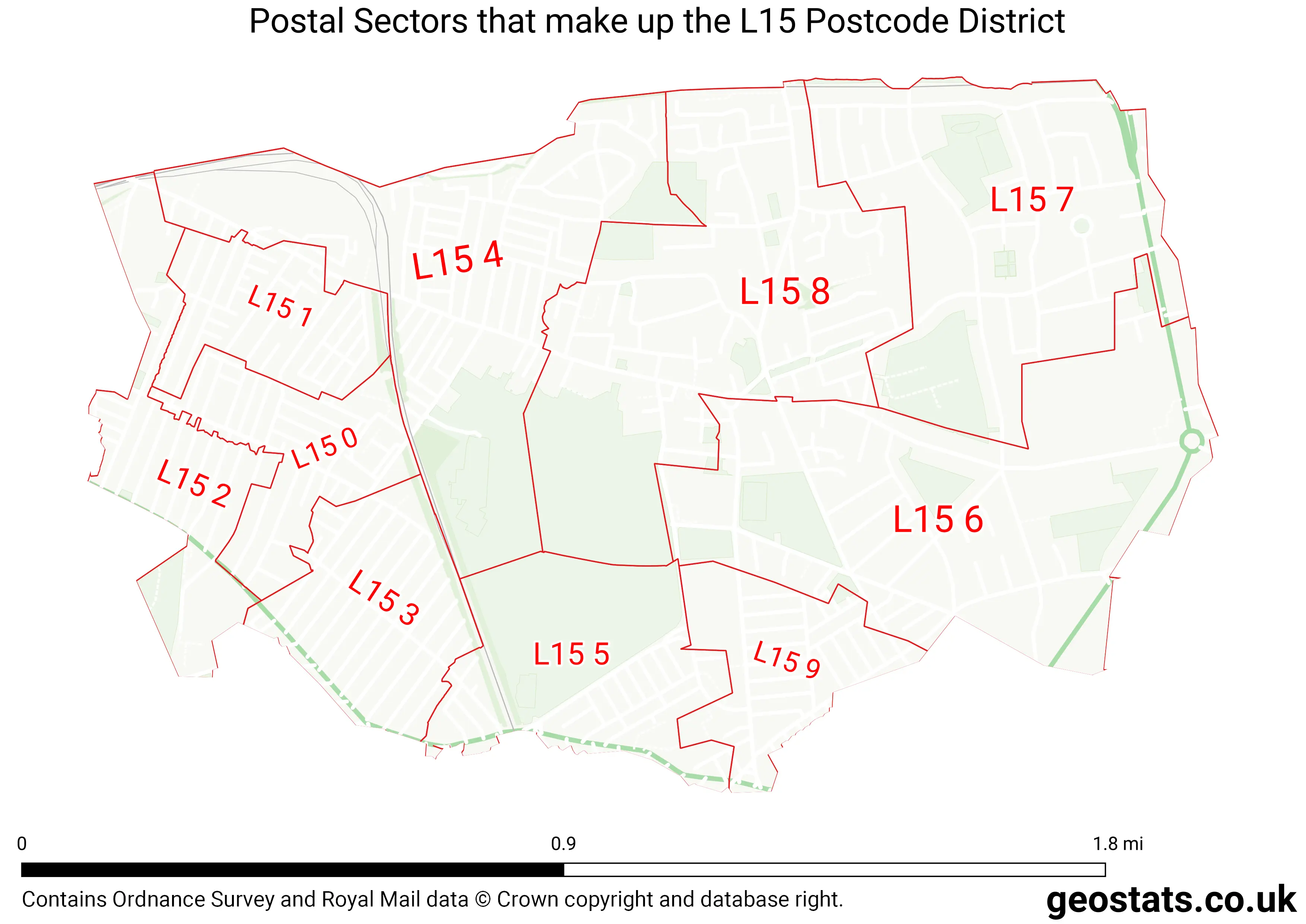 Map of the L15 District