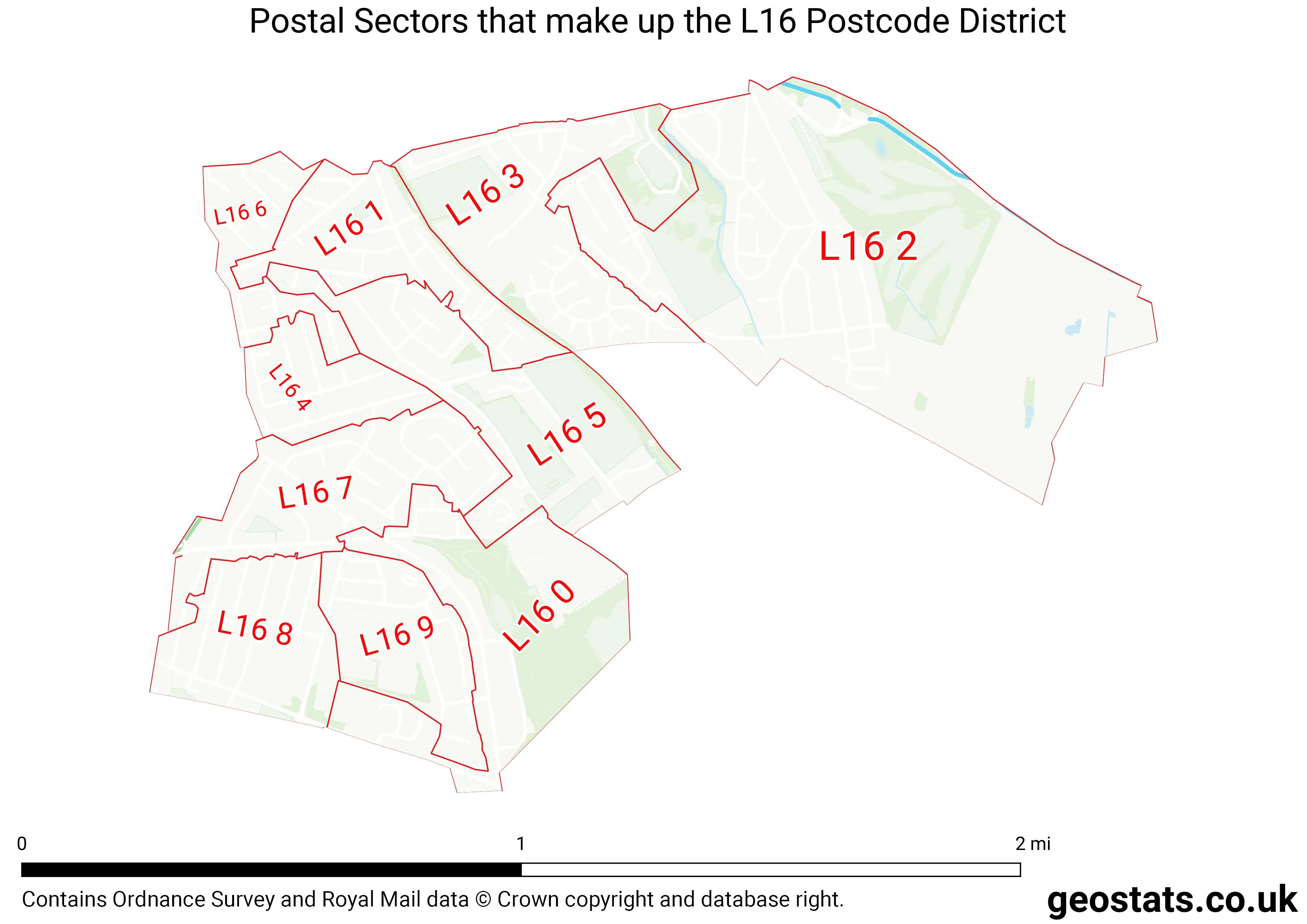 Map of the L16  District