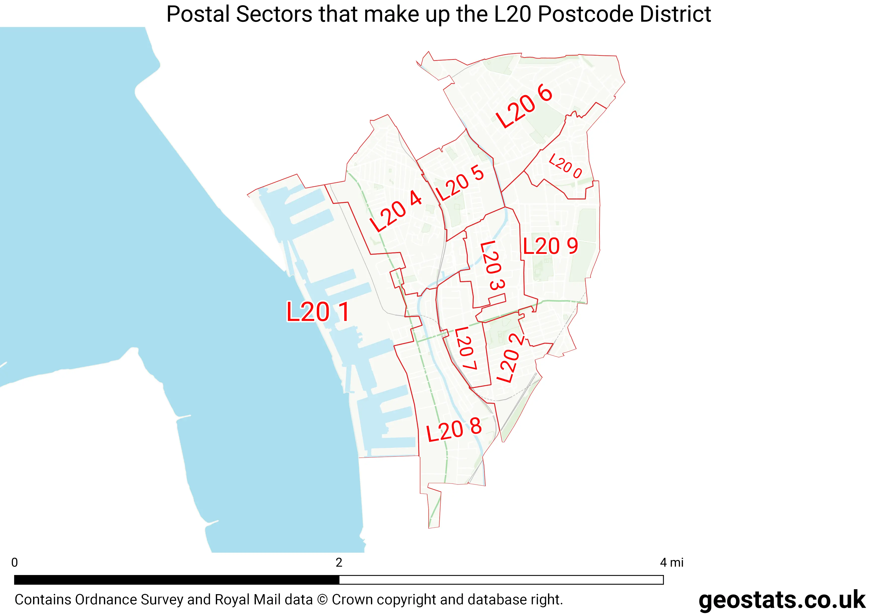 Map of the L20 District