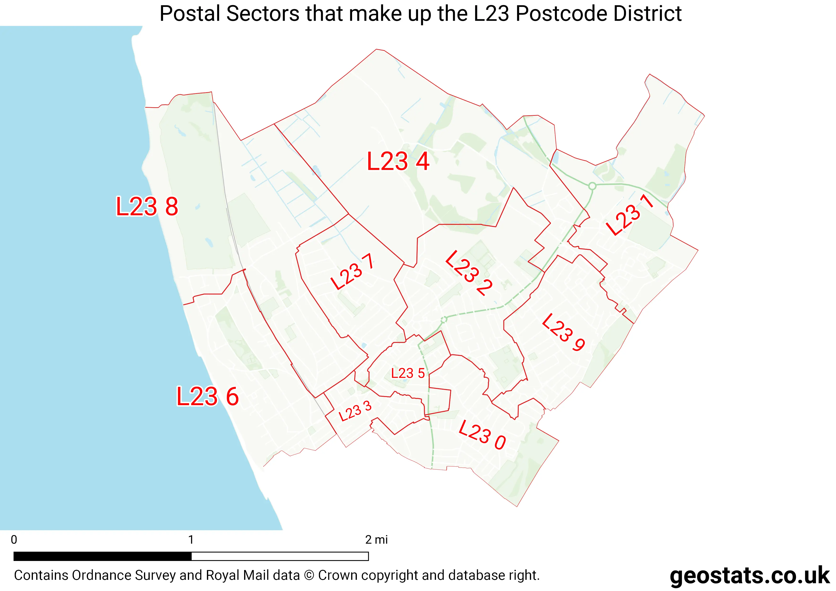 Map of the L23  District