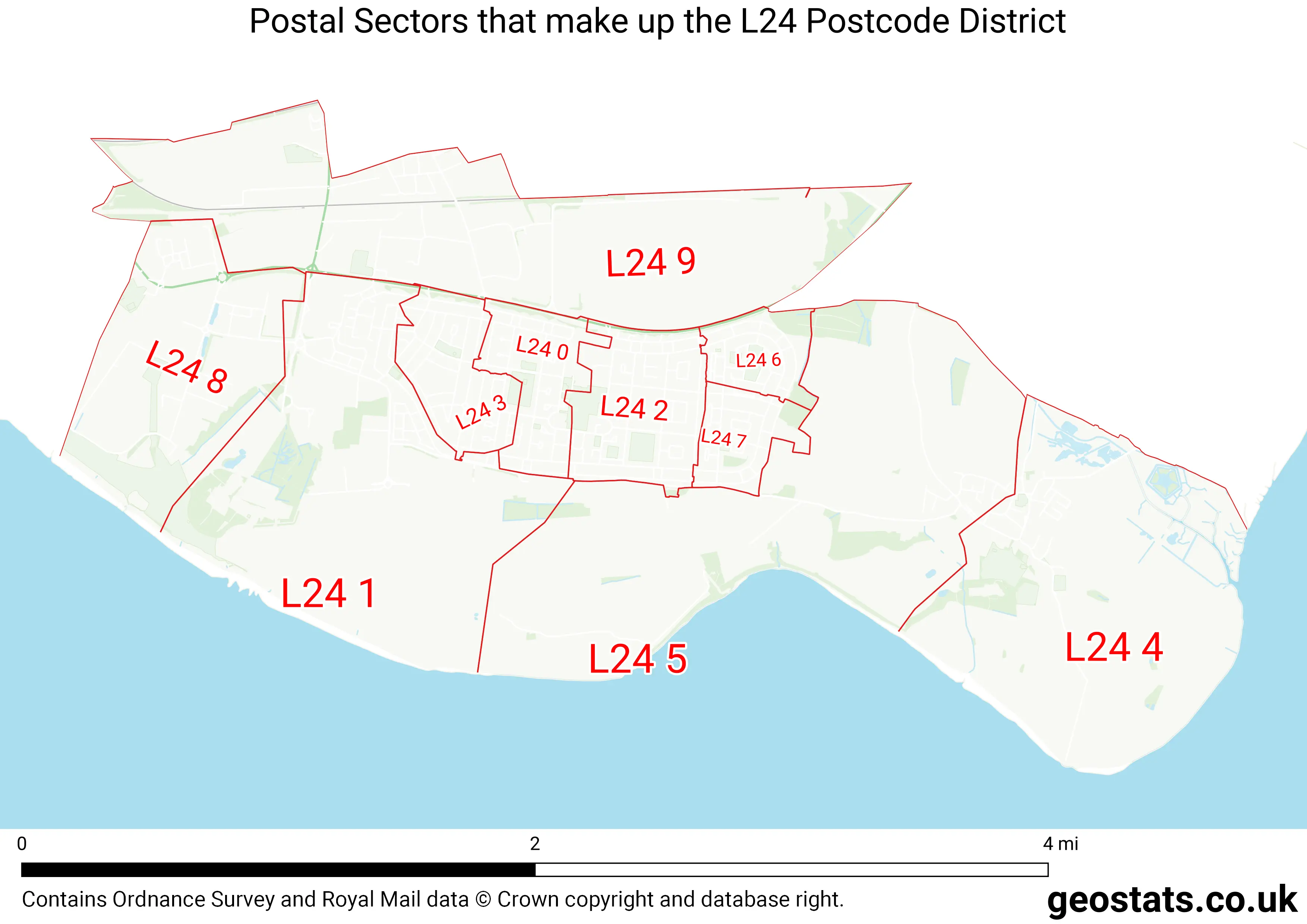 Map of the L24  District