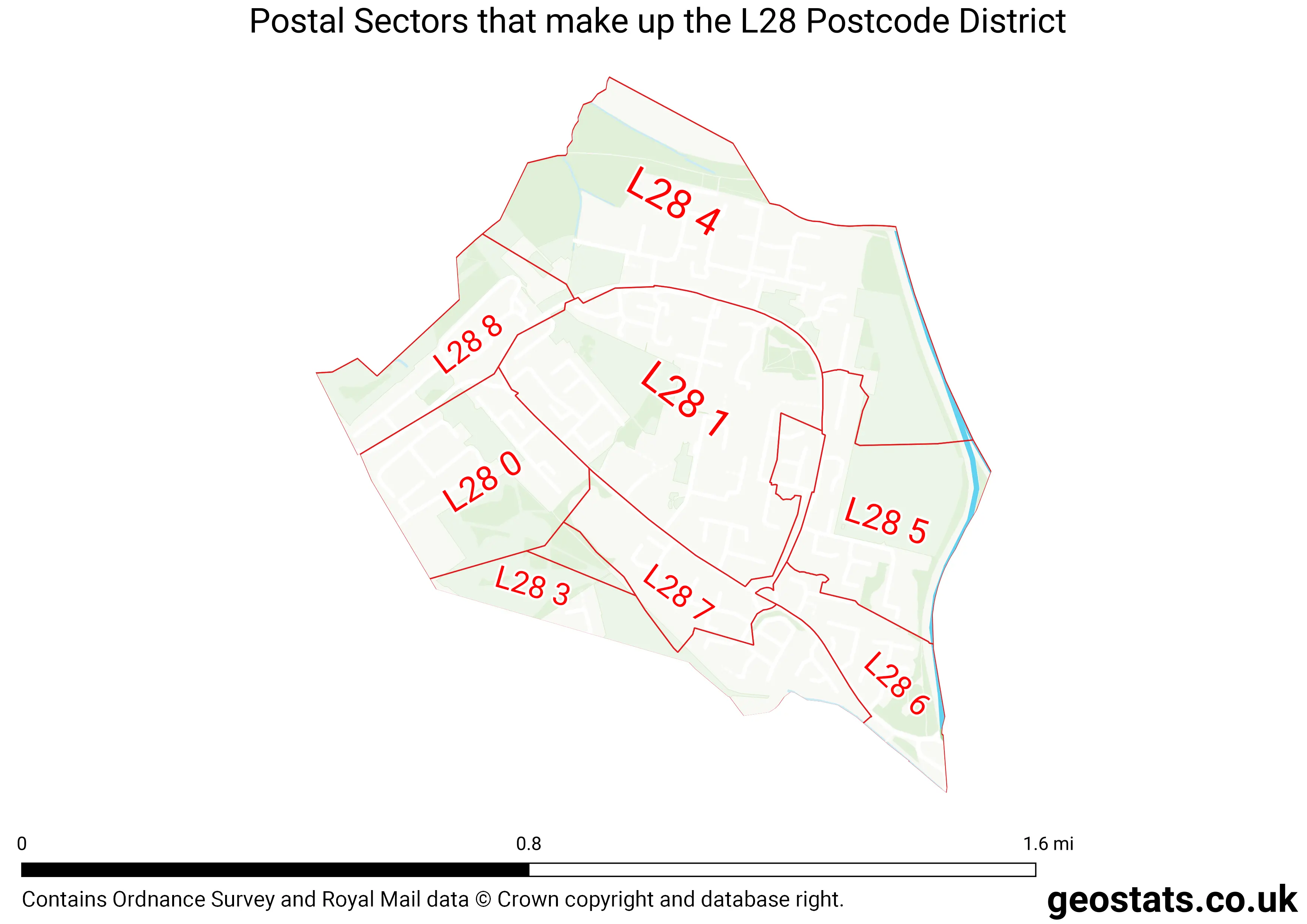 Map of the L28  District