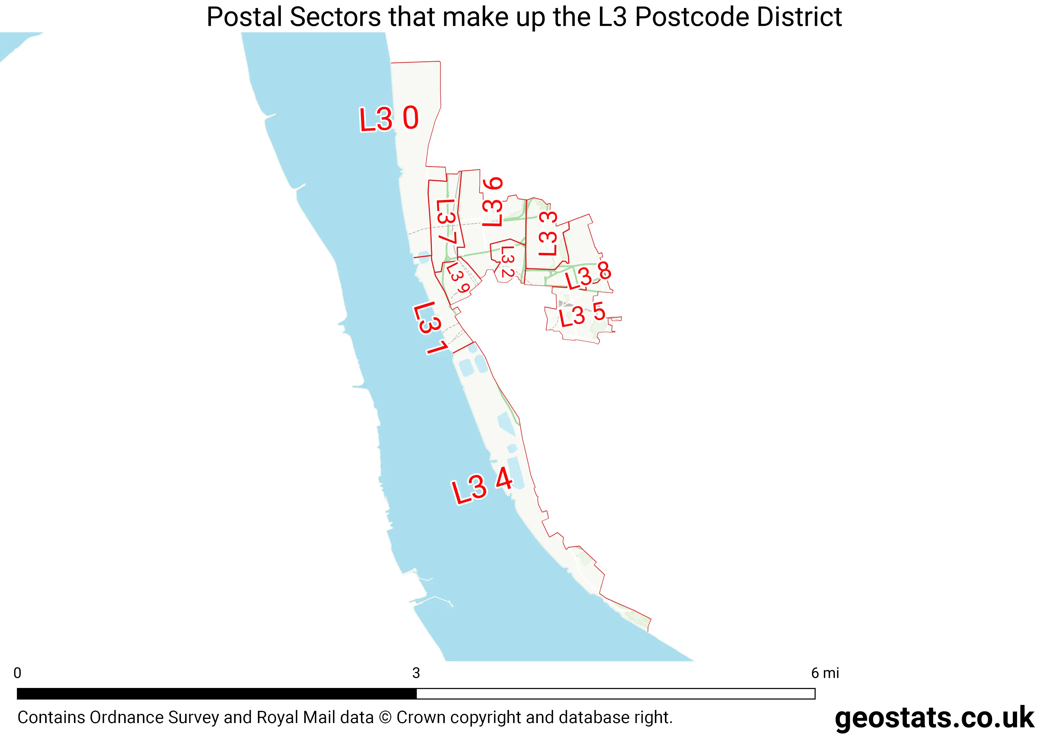 Map of the L3  District