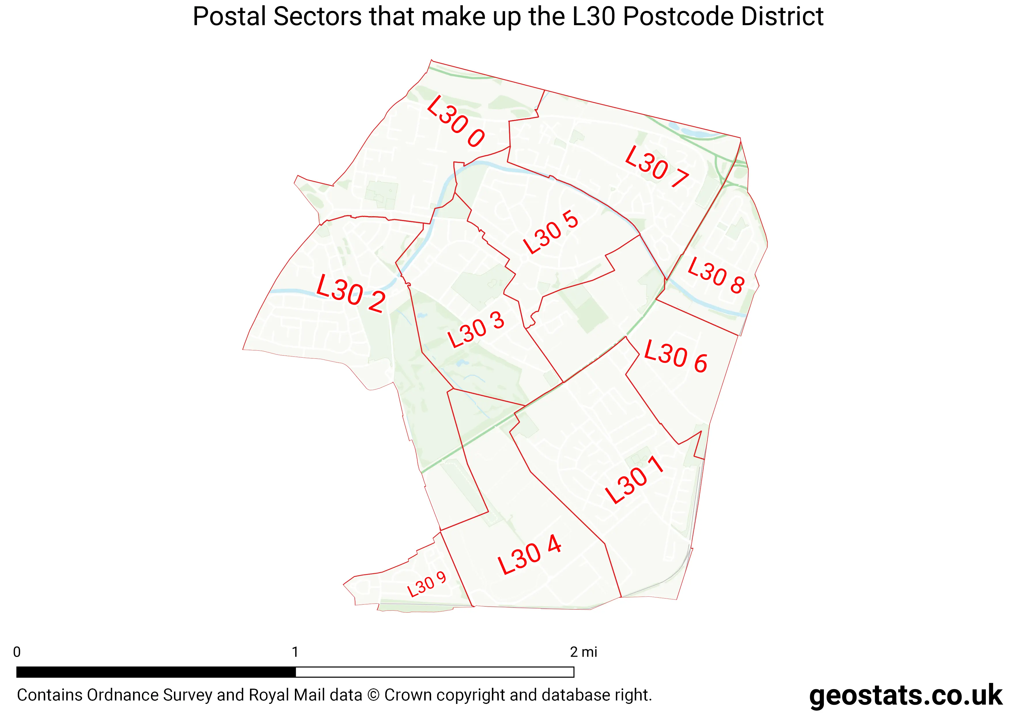 Map of the L30  District