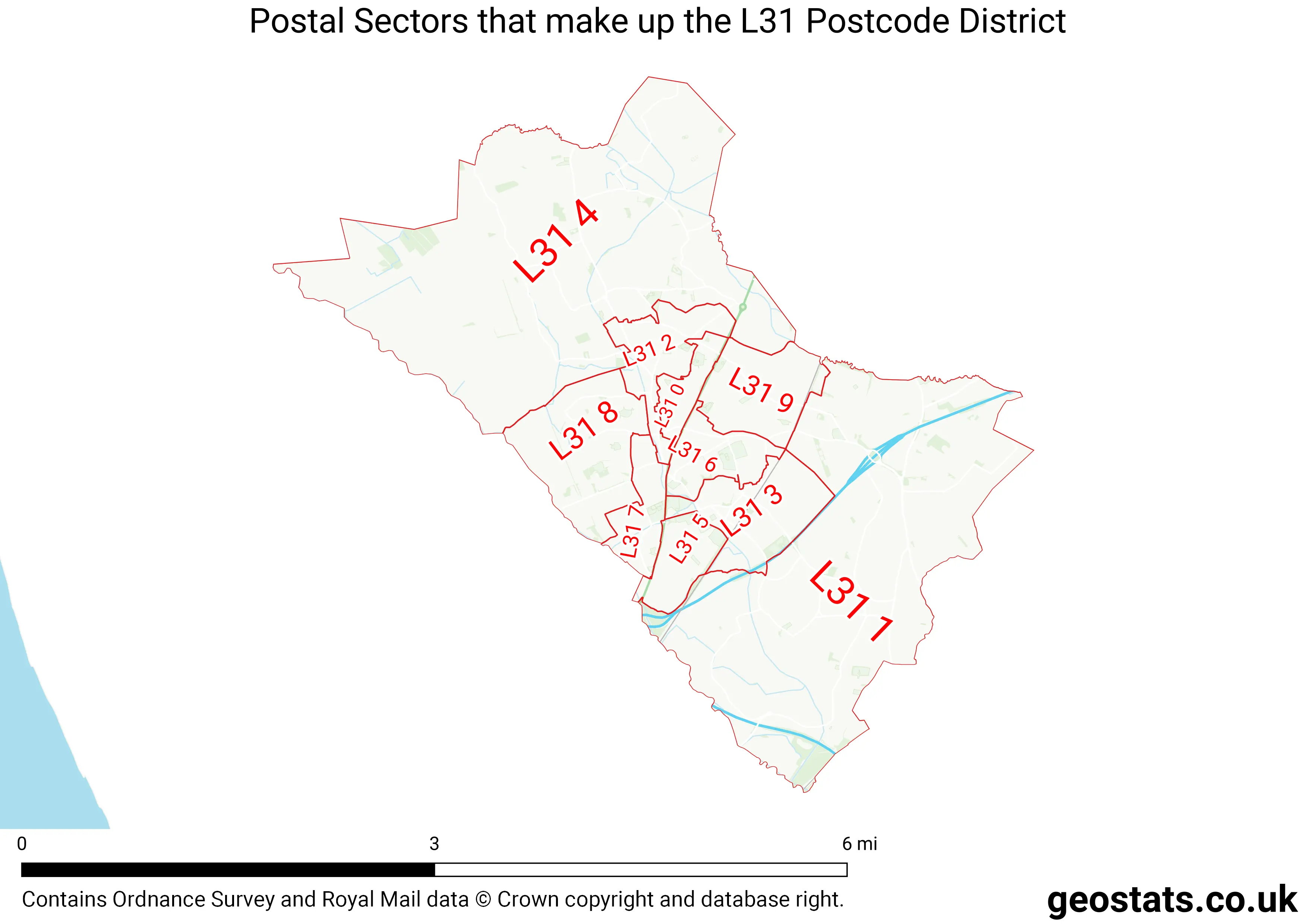 Map of the L31  District