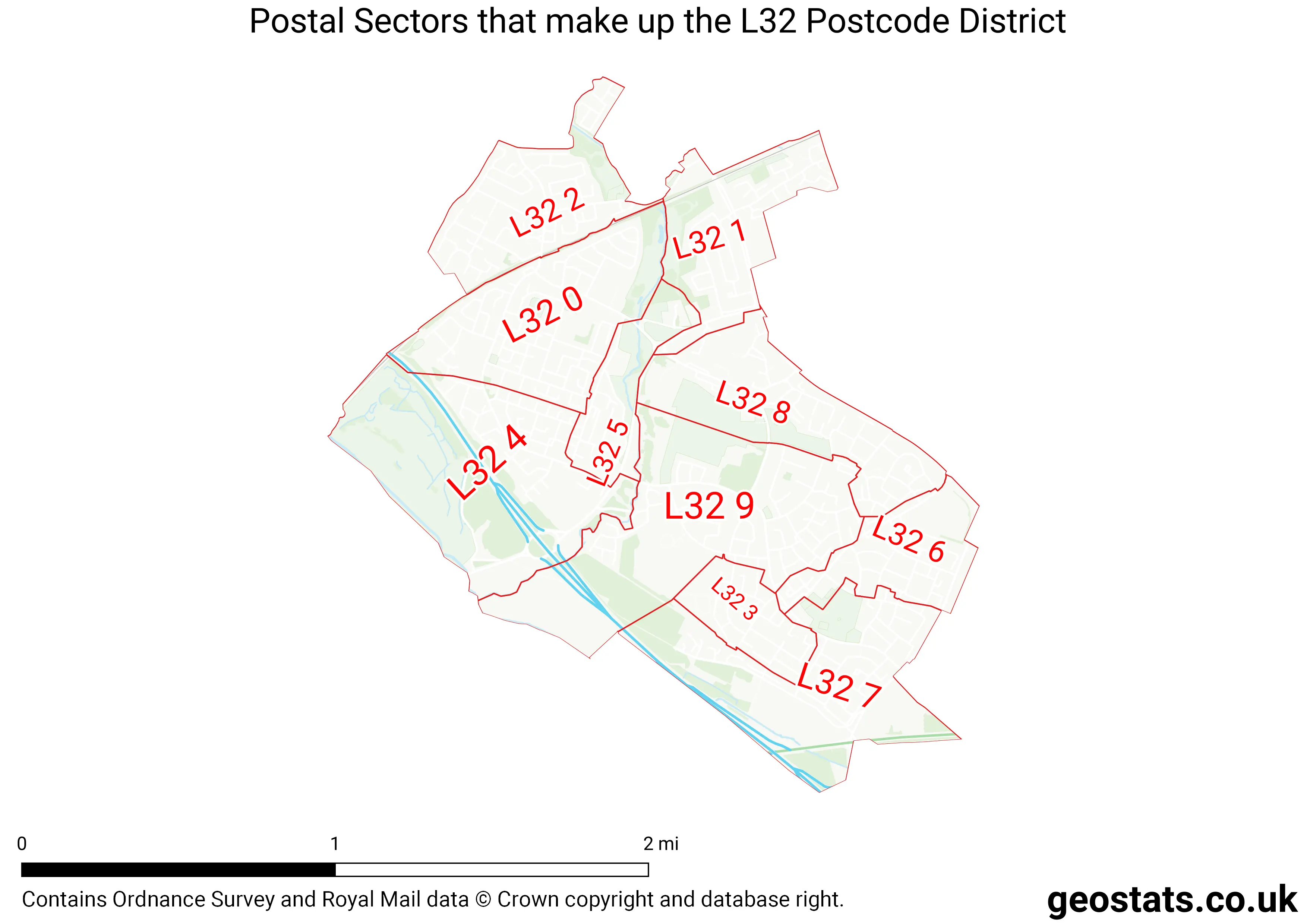 Map of the L32  District