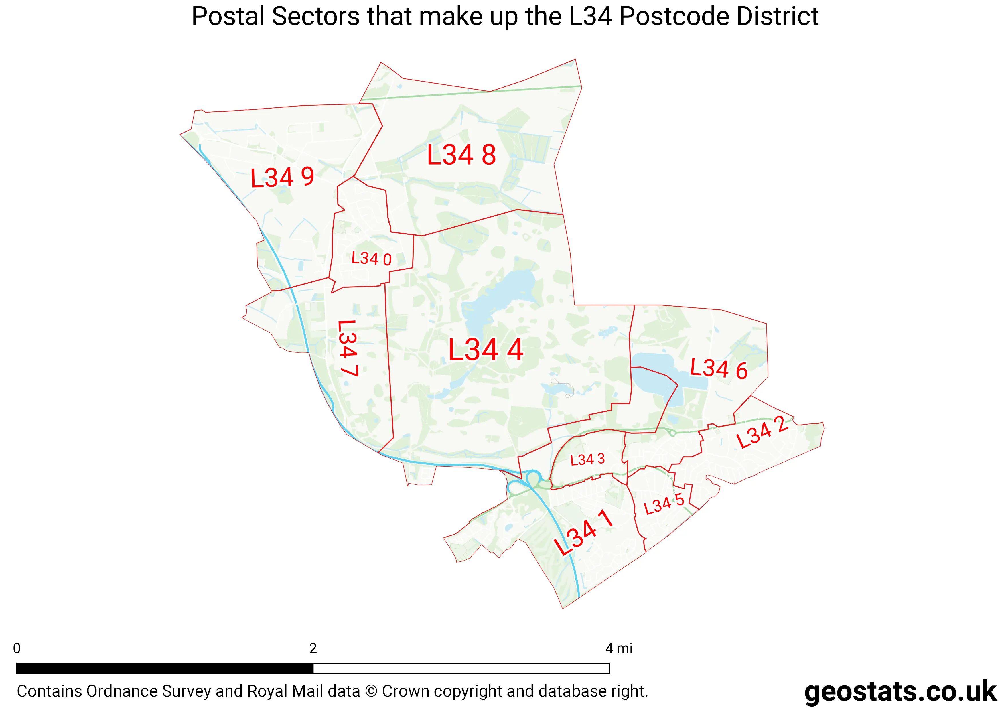 Map of the L34  District