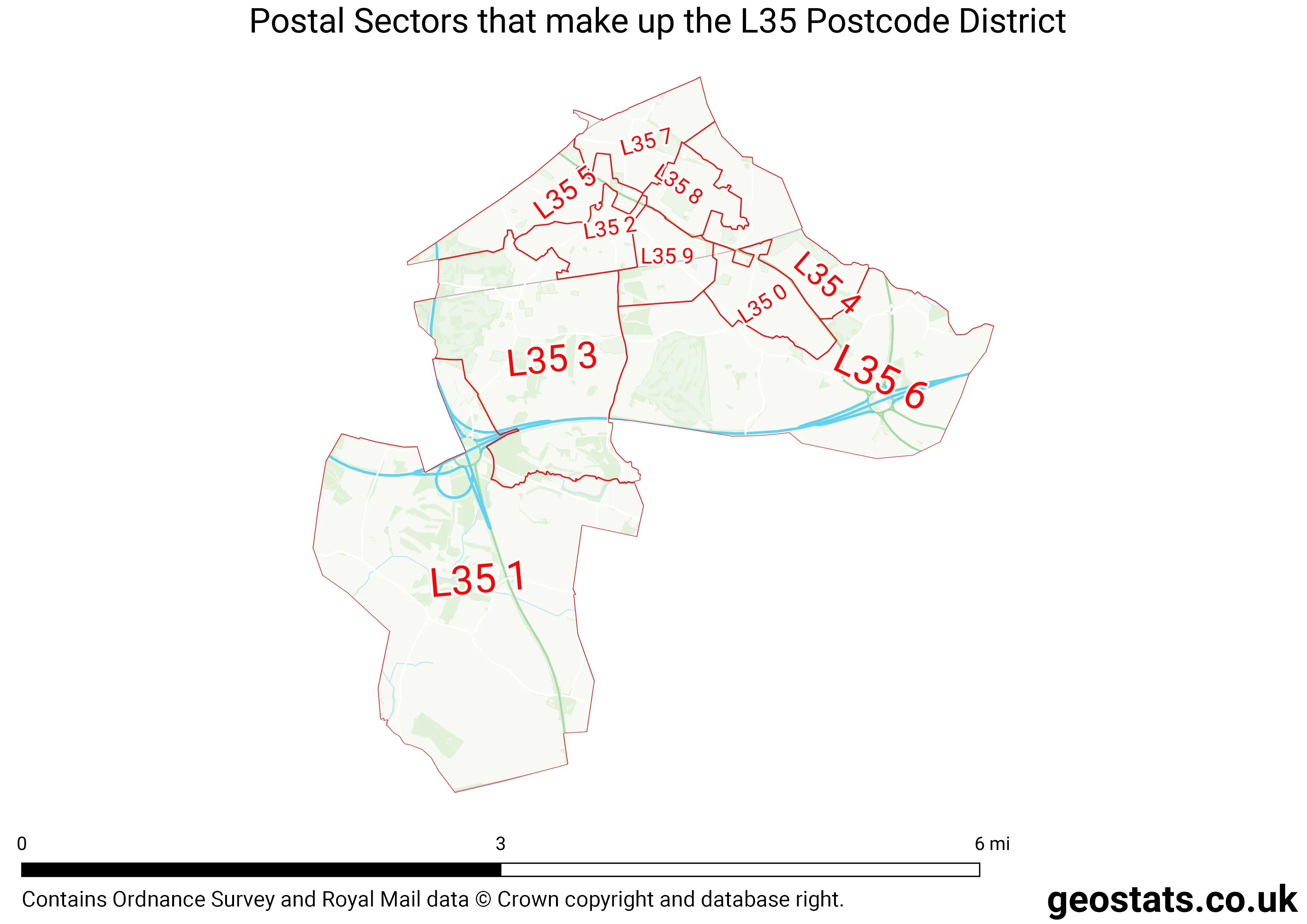 Map of the L35  District