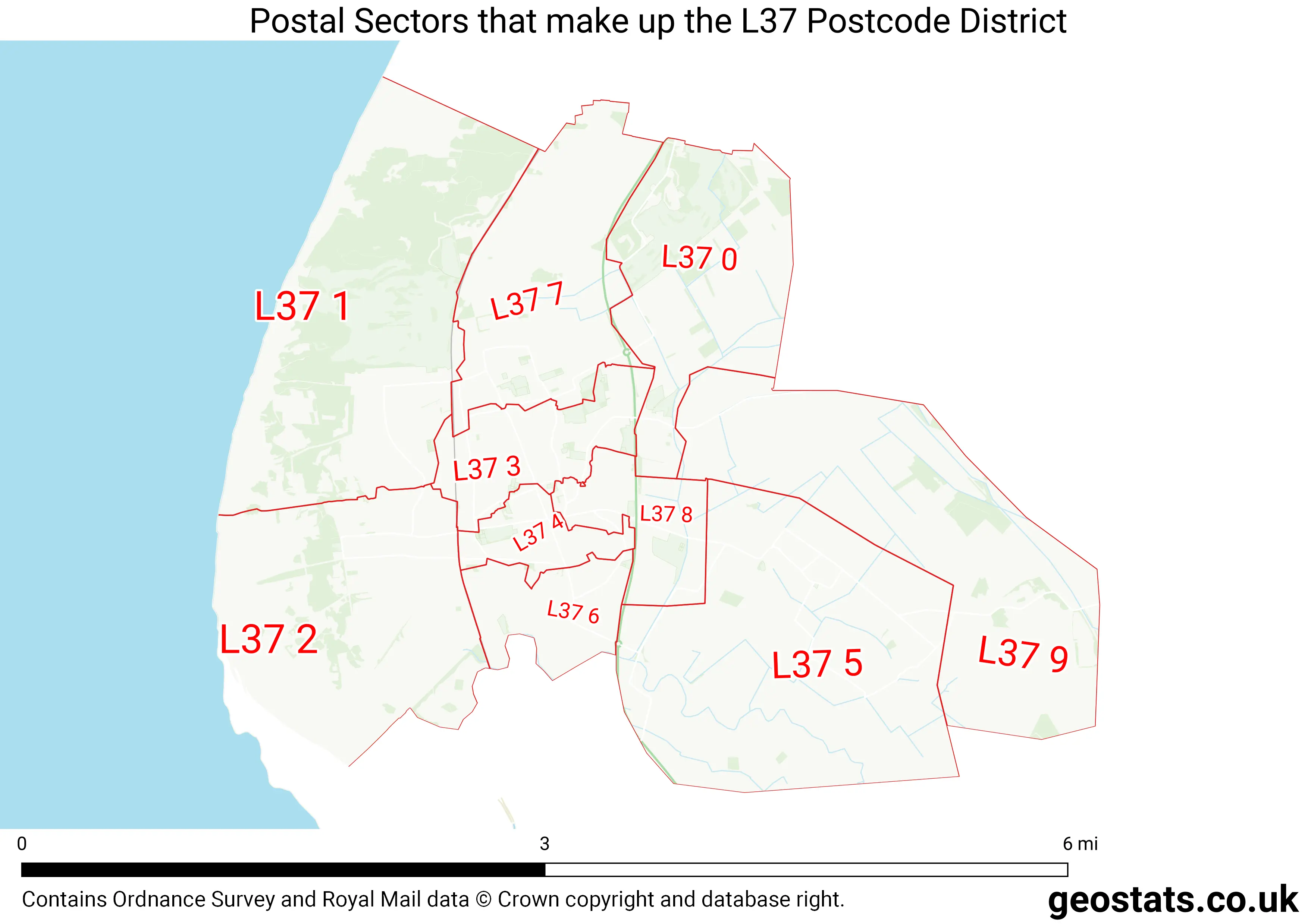Map of the L37  District